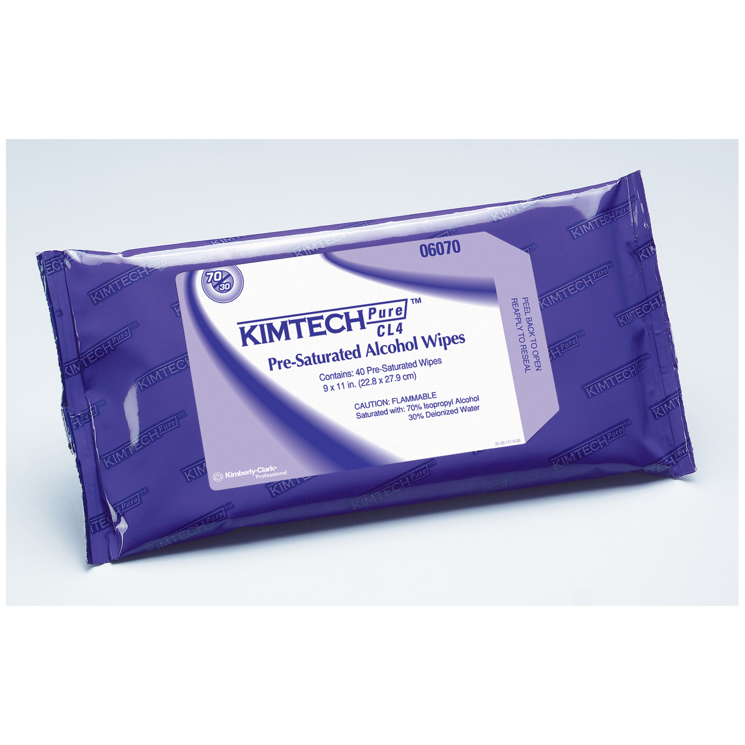 KIMBERLY-CLARK ALCOHOL WIPES : 06070 PK           $17.41 Stocked