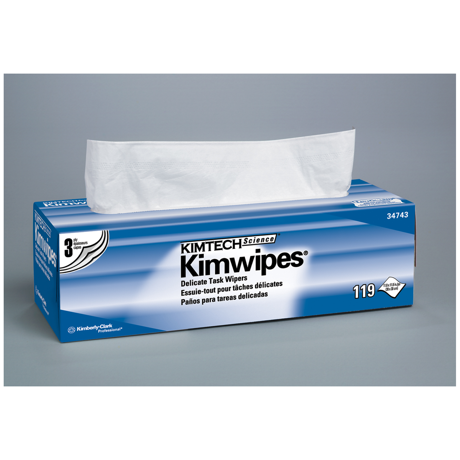 KIMBERLY-CLARK DELICATE TASK WIPES : 34743 CS    $152.25 Stocked