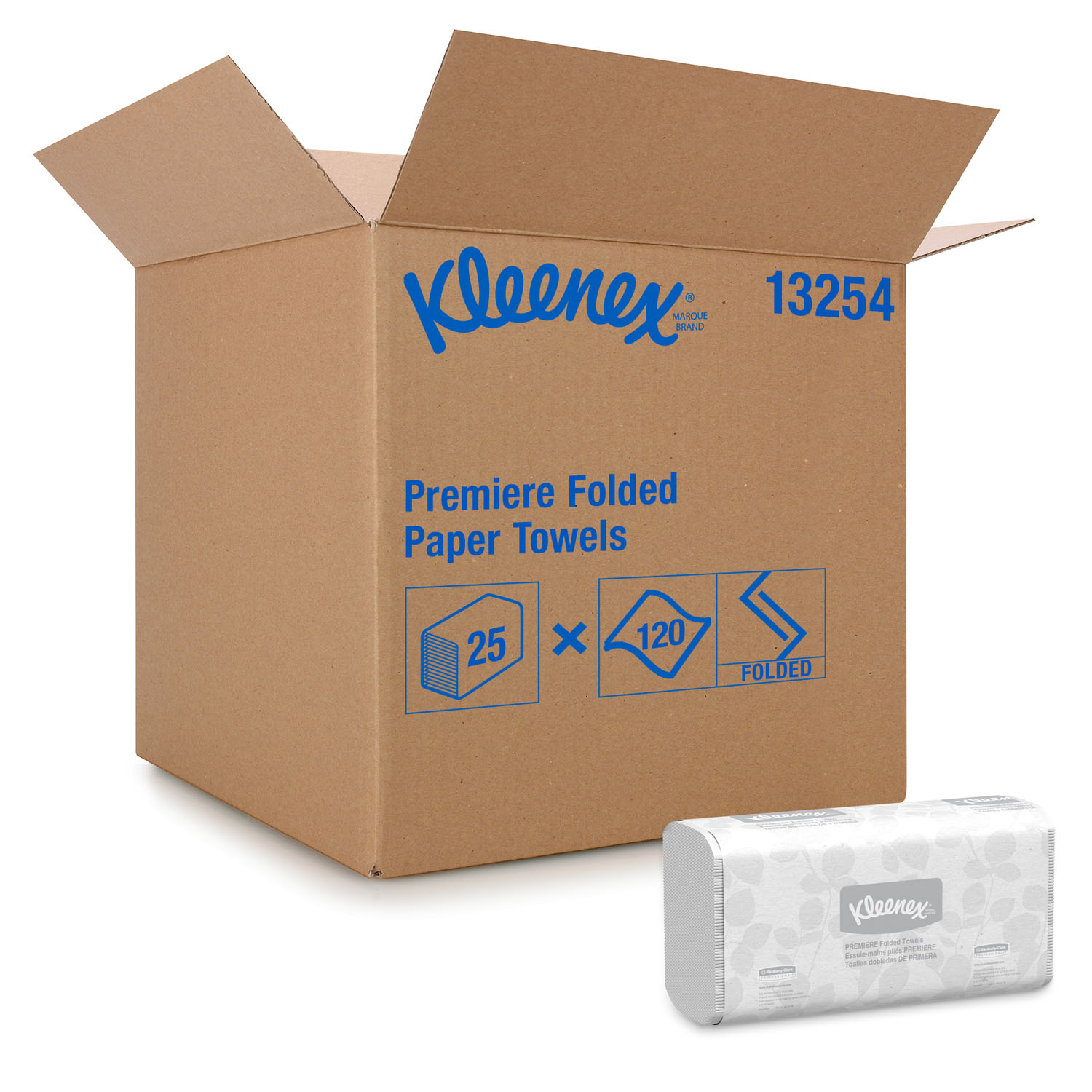 KIMBERLY-CLARK FOLDED TOWELS : 13254 PK $4.40 Stocked