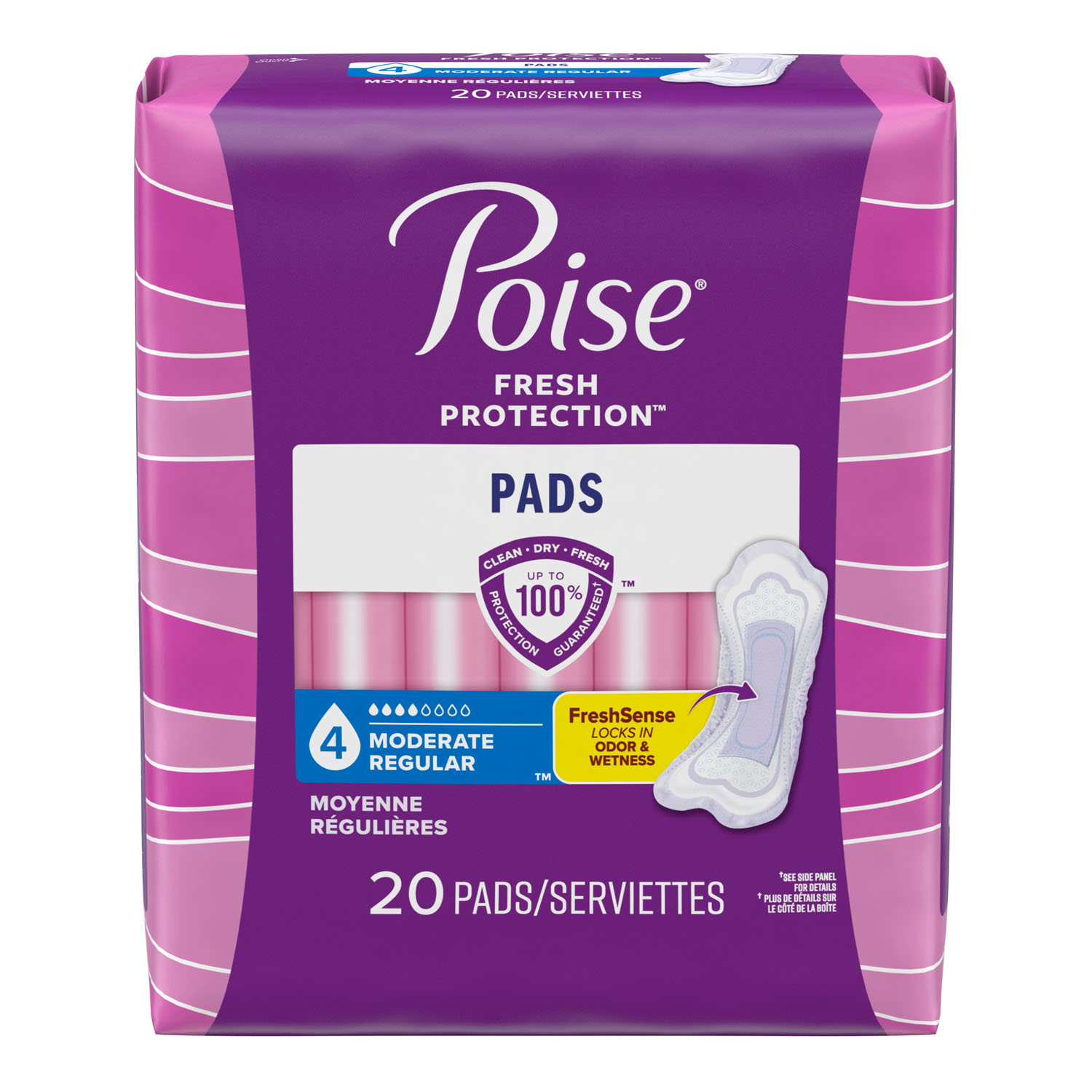KIMBERLY-CLARK POISE PADS : 19564 CS $56.20 Stocked