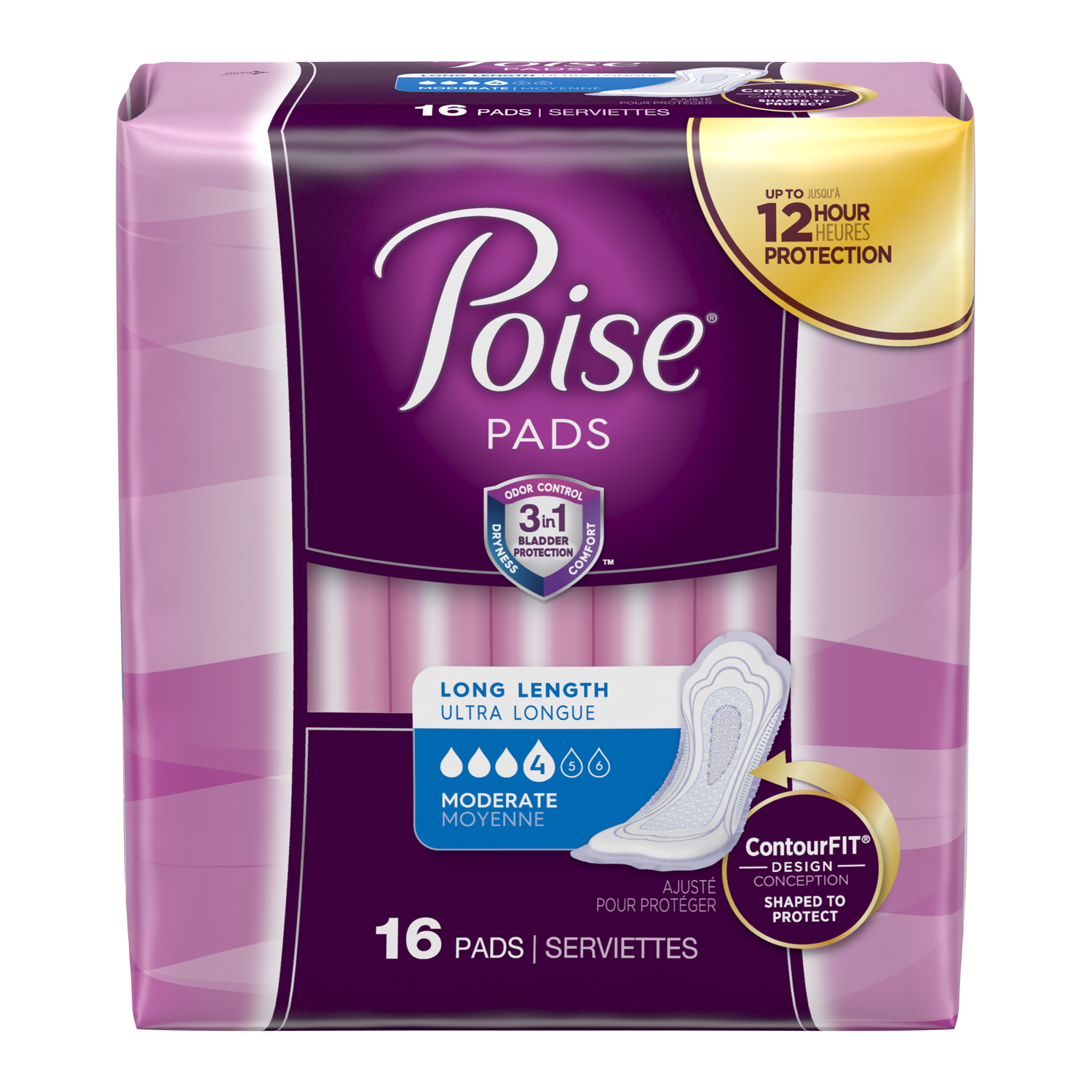 KIMBERLY-CLARK POISE PADS : 19566 PK                      $9.32 Stocked