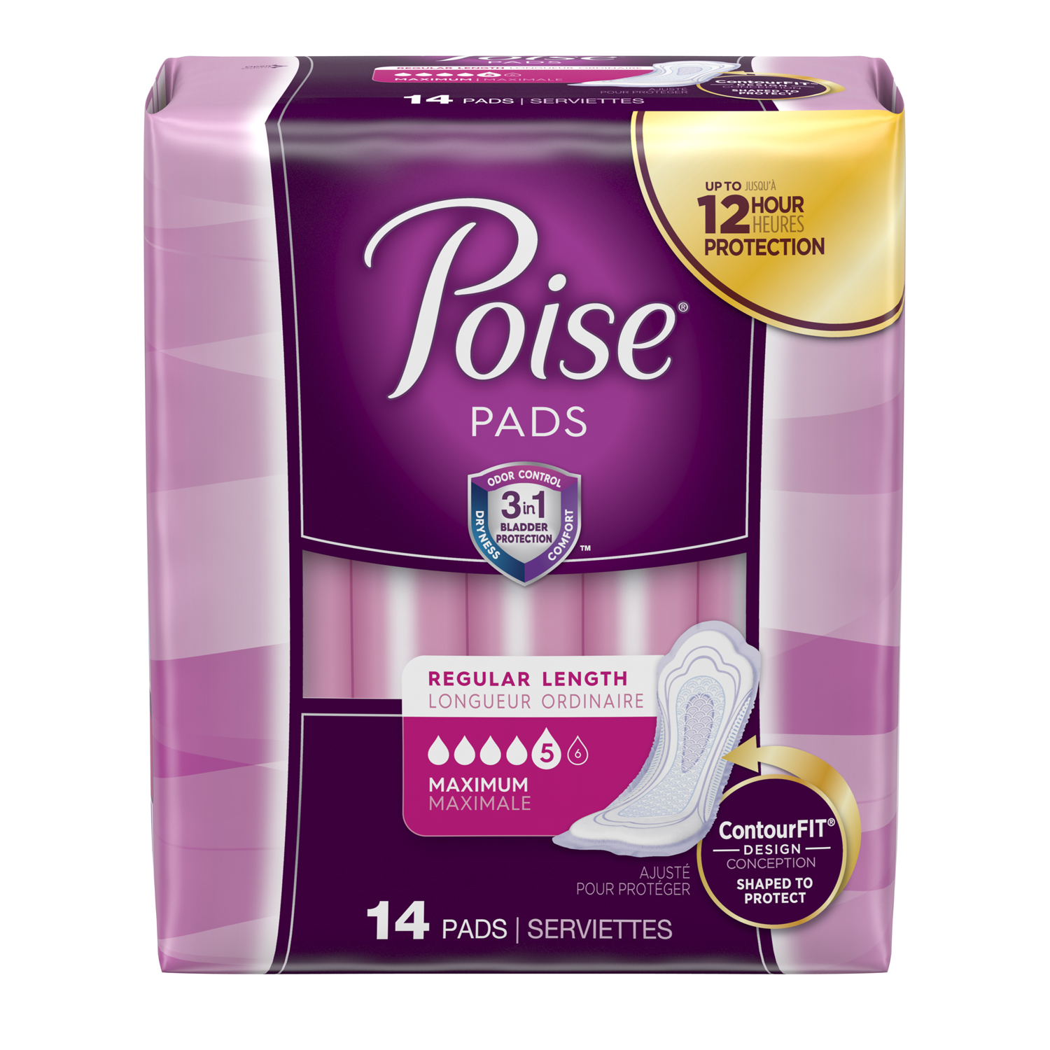 KIMBERLY-CLARK POISE PADS : 19568 PK        $9.43 Stocked