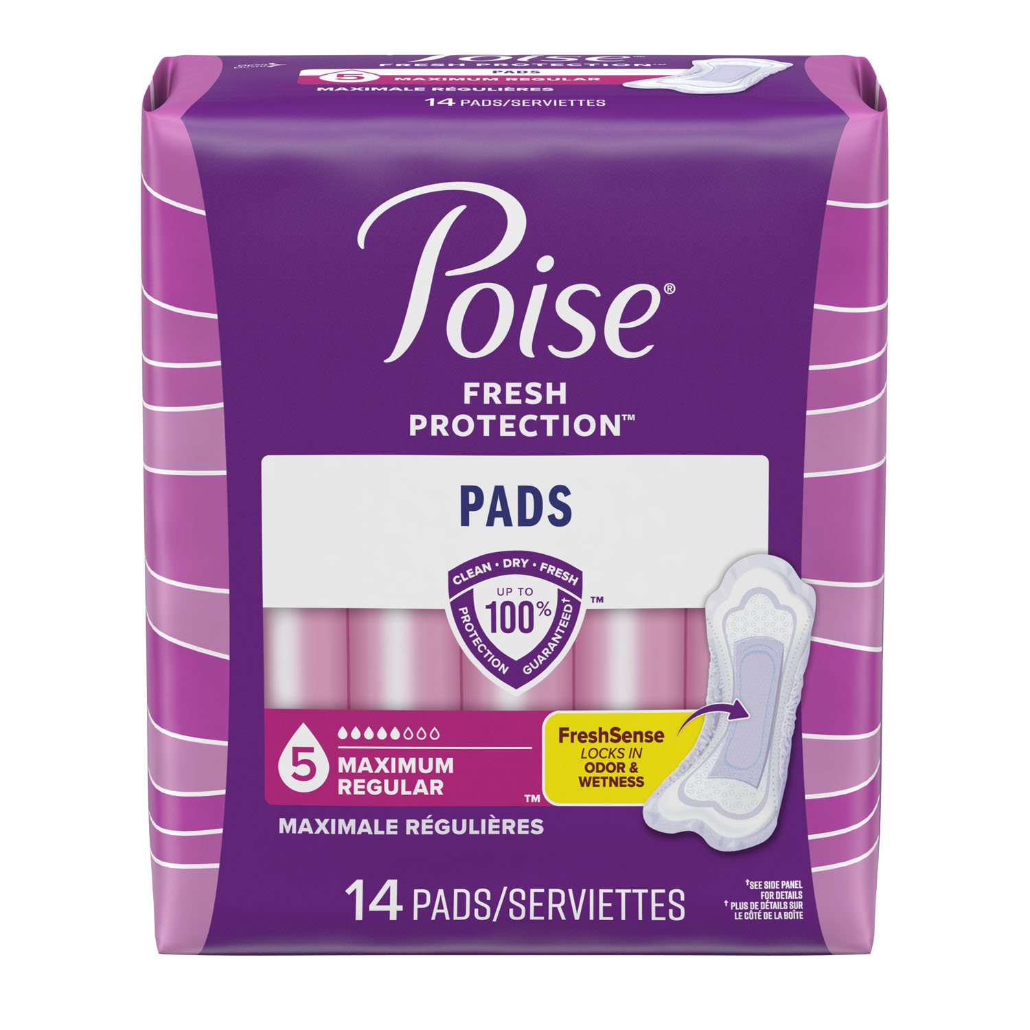 KIMBERLY-CLARK POISE PADS : 19568 PK $11.03 Stocked