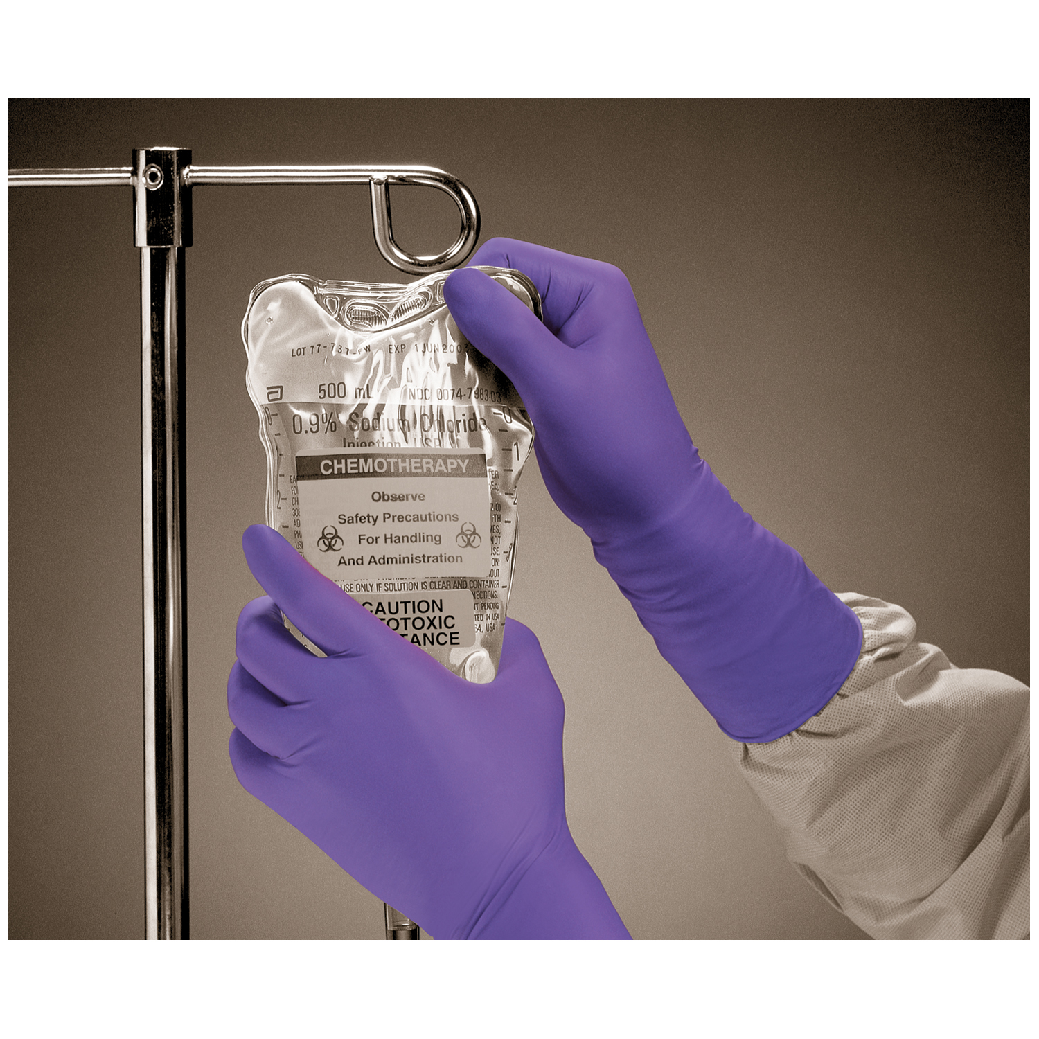 HALYARD PURPLE NITRILE-XTRA EXAM GLOVES : 50601 BX $17.87 Stocked