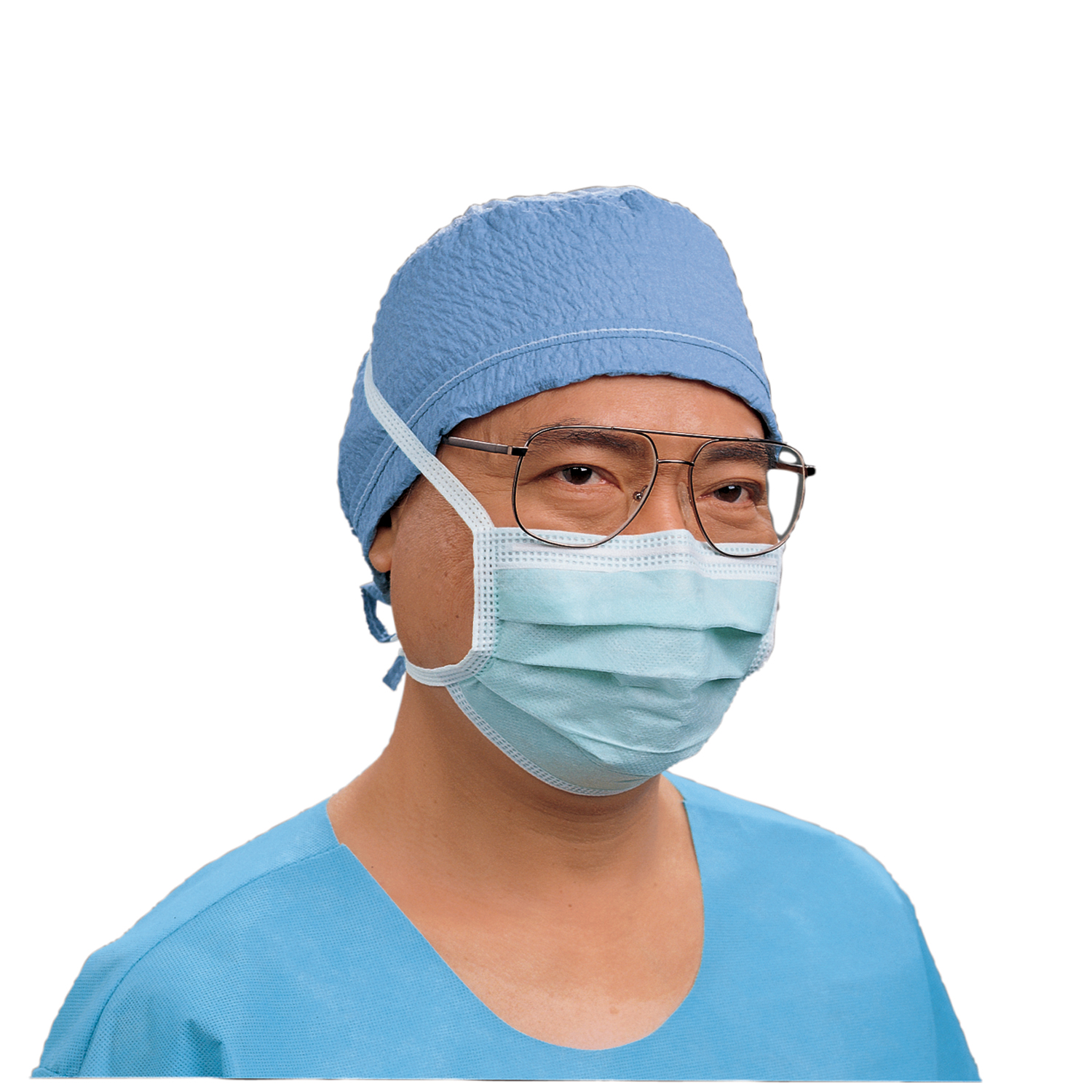 Halyard 49214 Tie On Surgical Mask: 49214 CS                                                                   