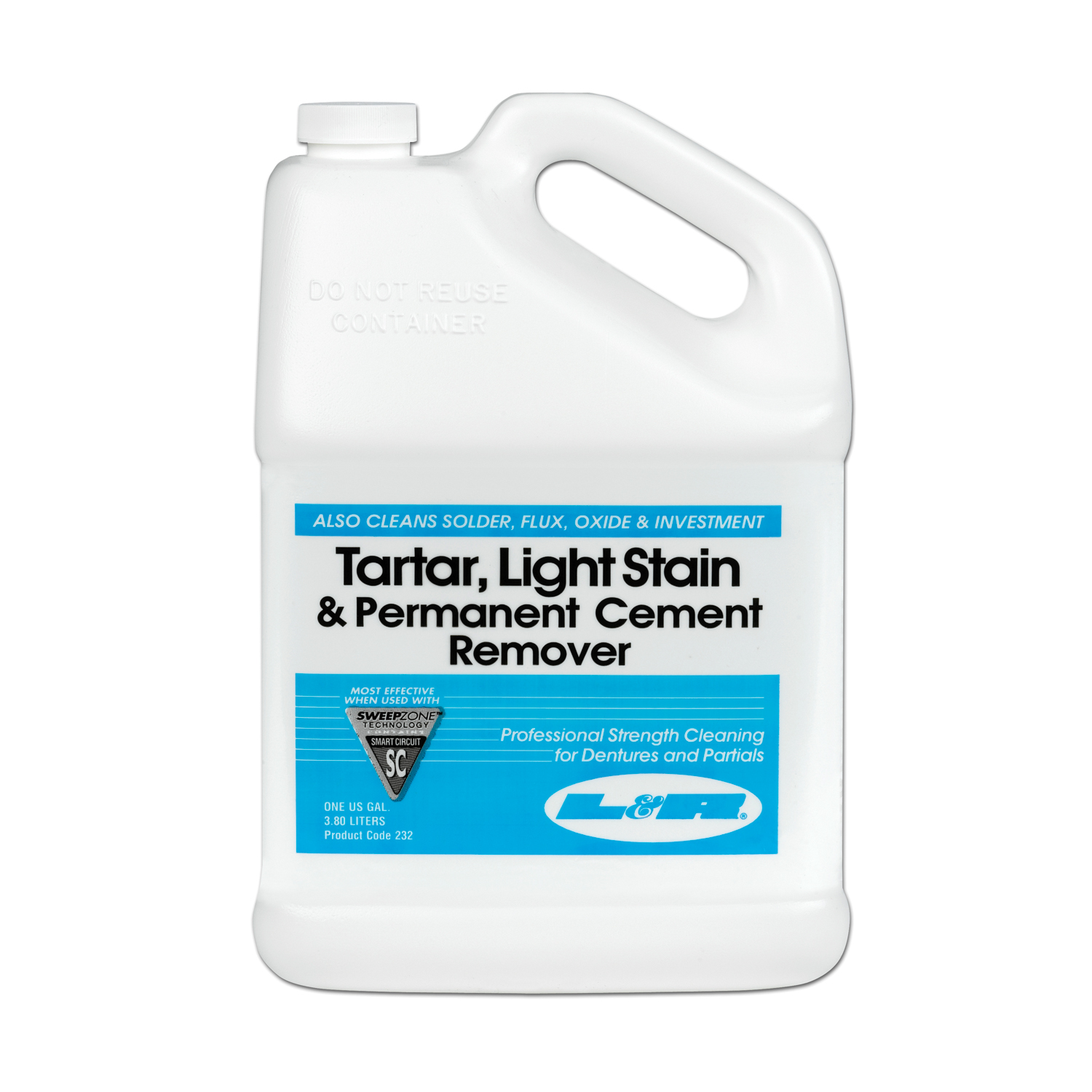 L&R TARTER, LIGHT STAIN & PERMANENT CEMENT REMOVER : 232 EA      $41.10 Stocked