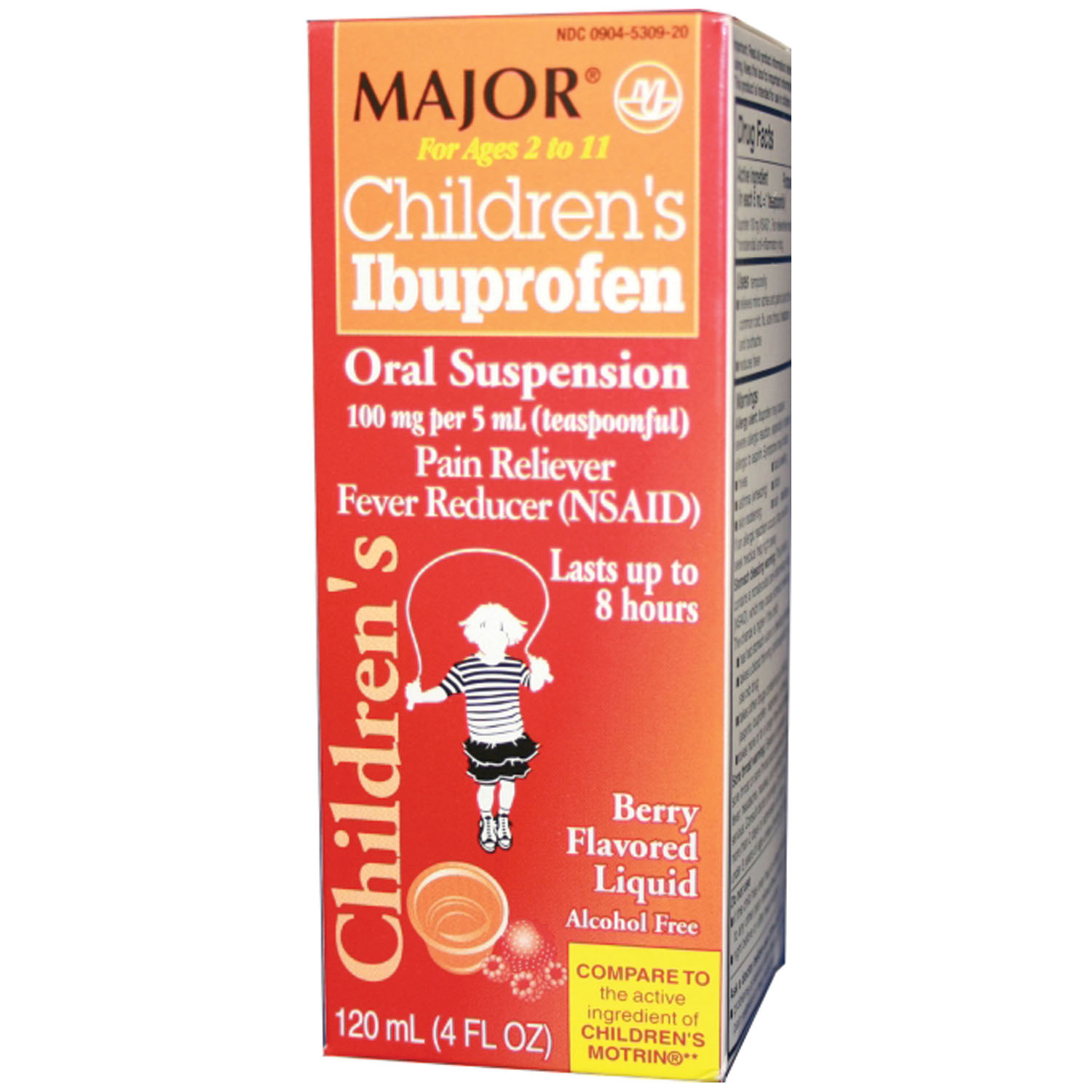 MAJOR ANALGESIC - CHILDRENS : 700760 EA       $4.98 Stocked