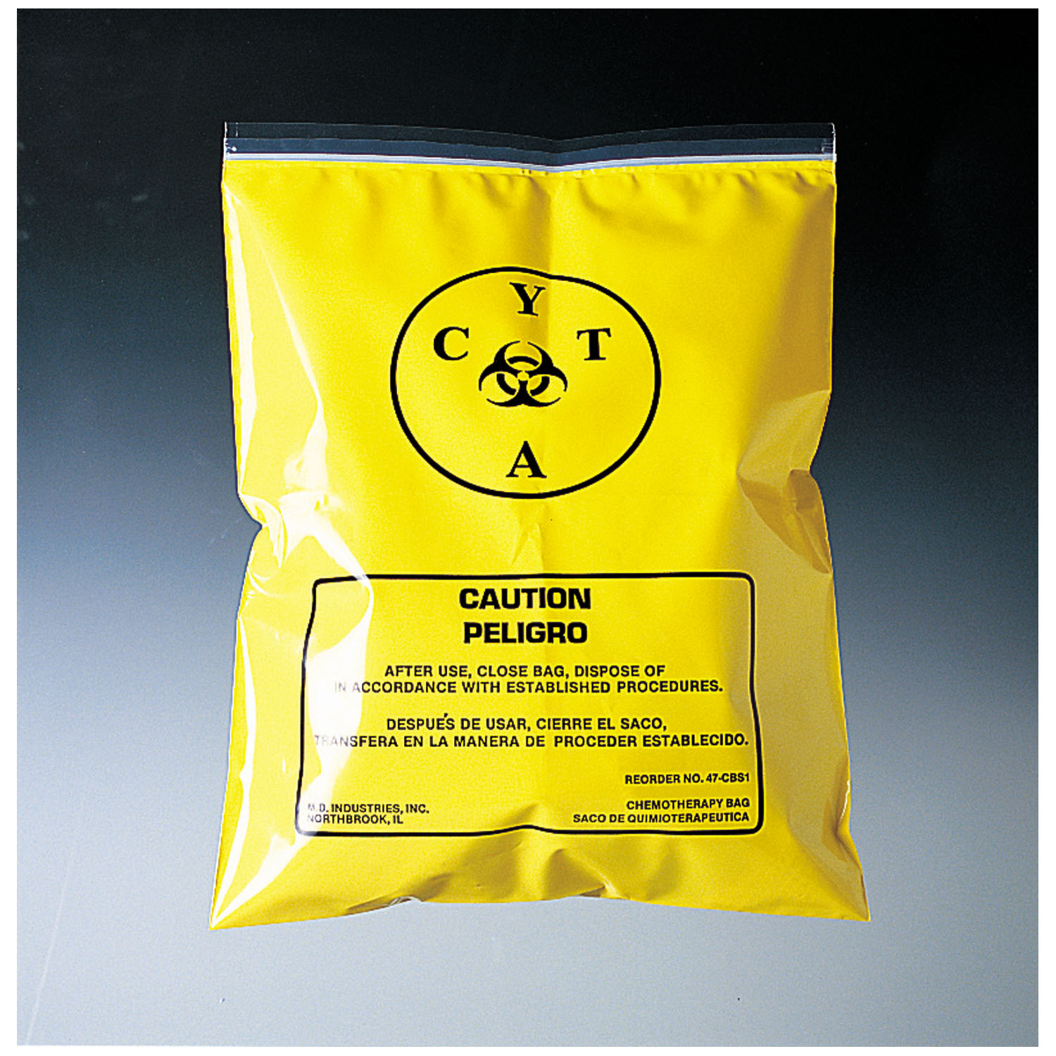 MEDEGEN CHEMOTHERAPY WASTE HANDLING BAGS : 47-CBS1 CS     $29.52 Stocked