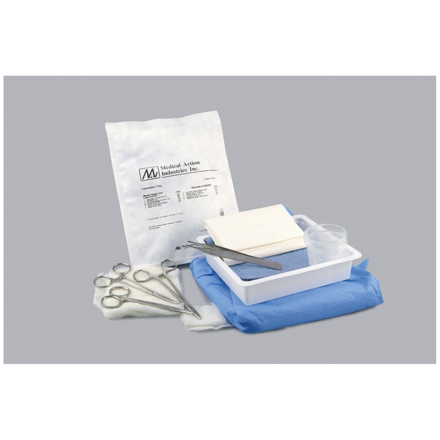 MEDICAL ACTION LACERATION TRAY : 69297 EA     $10.39 Stocked