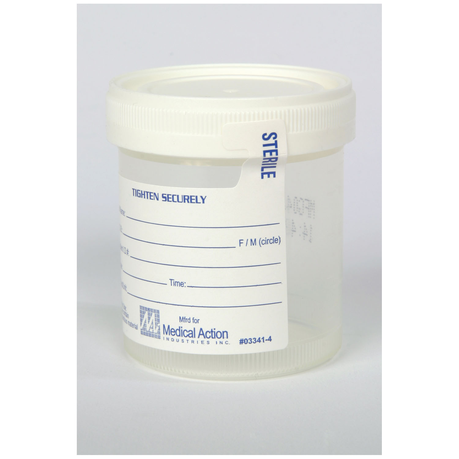 MEDEGEN LEAK-RESISTANT STERILE SPECIMEN CONTAINERS : M4937 EA   $0.48 Stocked