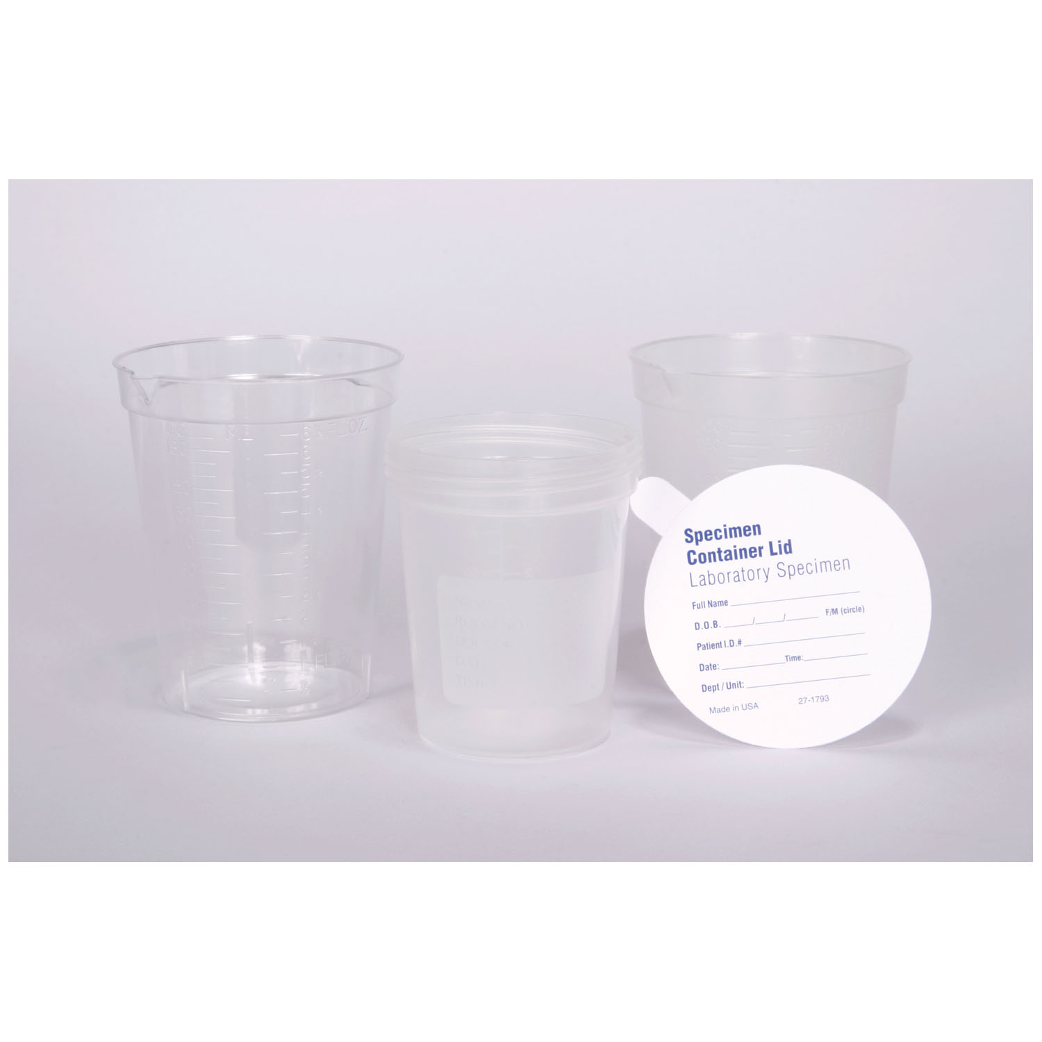 MEDEGEN NON-STERILE SPECIMEN CONTAINERS : M4651 EA $0.13 Stocked