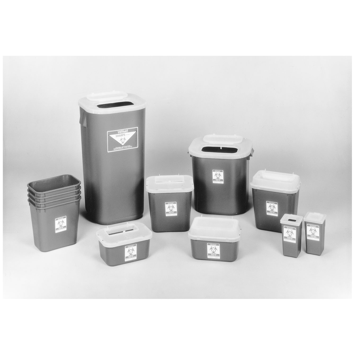 MEDEGEN STACKABLE SHARPS-CONTAINER SYSTEM : 8704T CS         $142.15 Stocked