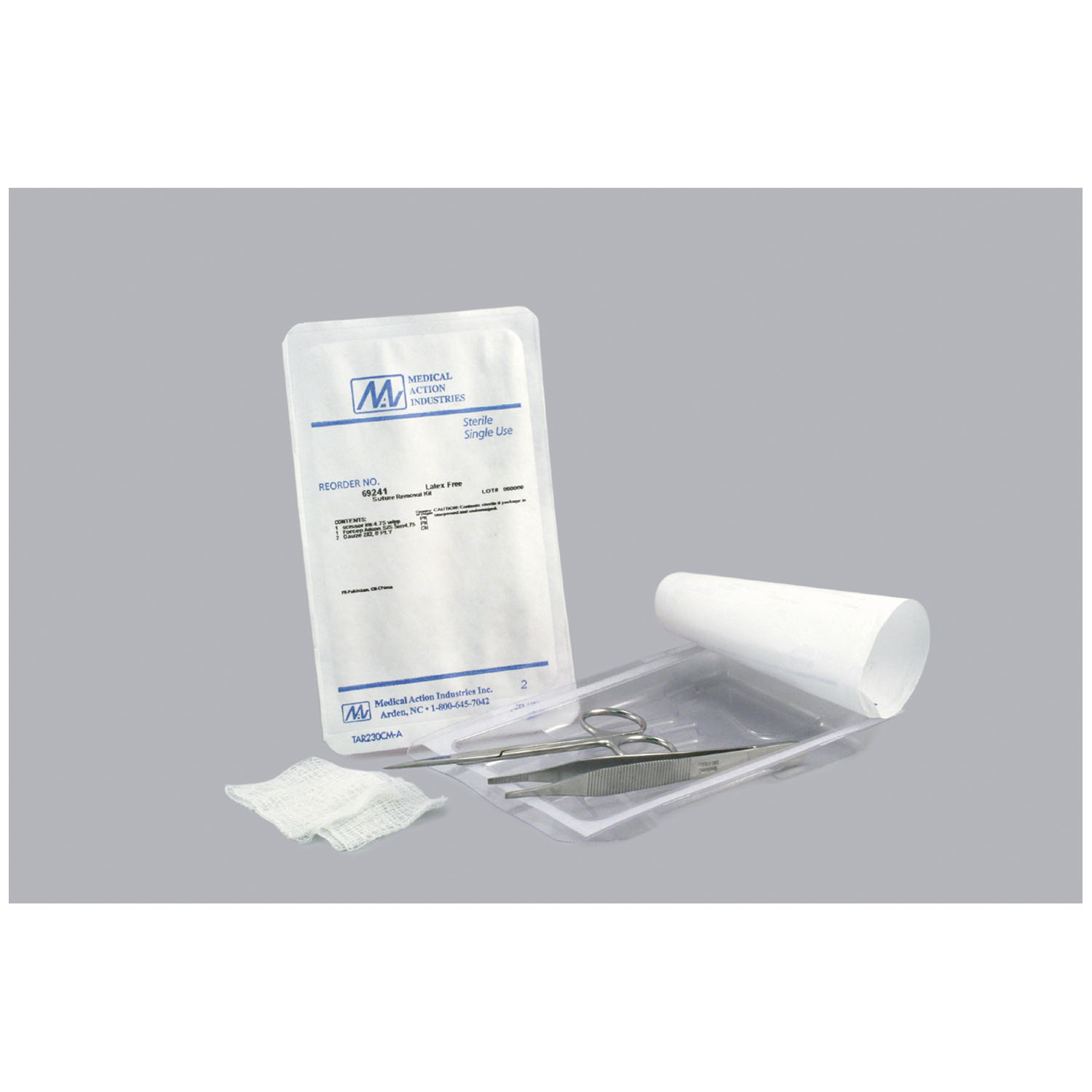 MEDICAL ACTION SUTURE REMOVAL KITS : 69241 KT            $1.80 Stocked