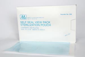 MEDICAL ACTION VIEW PACK SELF-SEAL POUCHES : 558 CS