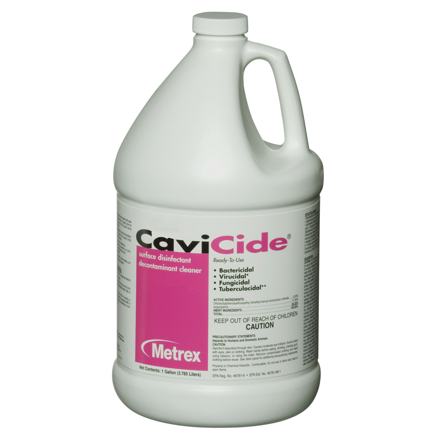 METREX CAVICIDE SURFACE DISINFECTANT : 13-1000 EA      $35.81 Stocked