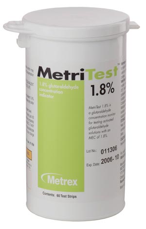 METREX METRITEST GLUTARALDEHYDE : 10-304 CS