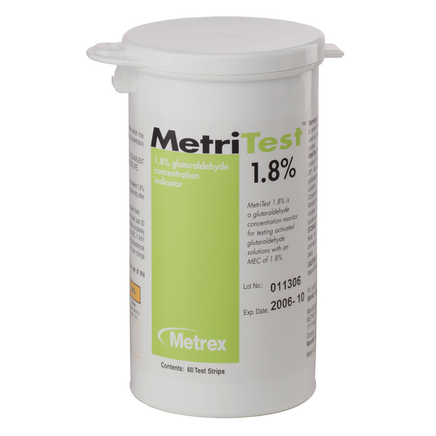 METREX METRITEST GLUTARALDEHYDE : 10-304 CS $178.25 Stocked