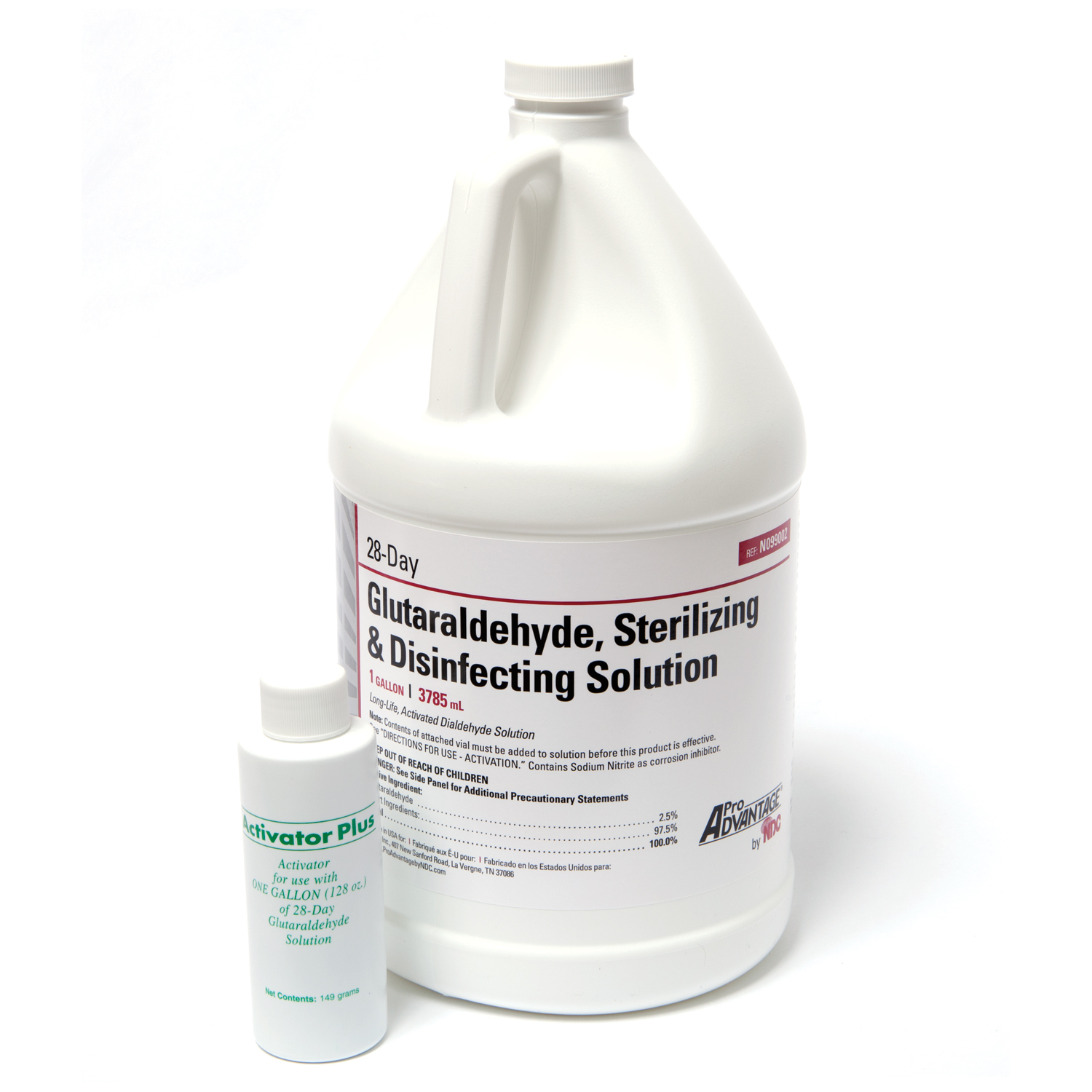 PRO ADVANTAGE GLUTARALDEHYDE 28-DAY HIGH LEVEL DISINFECTANT/STERILANT : N099002 CS           $74.18 Stocked