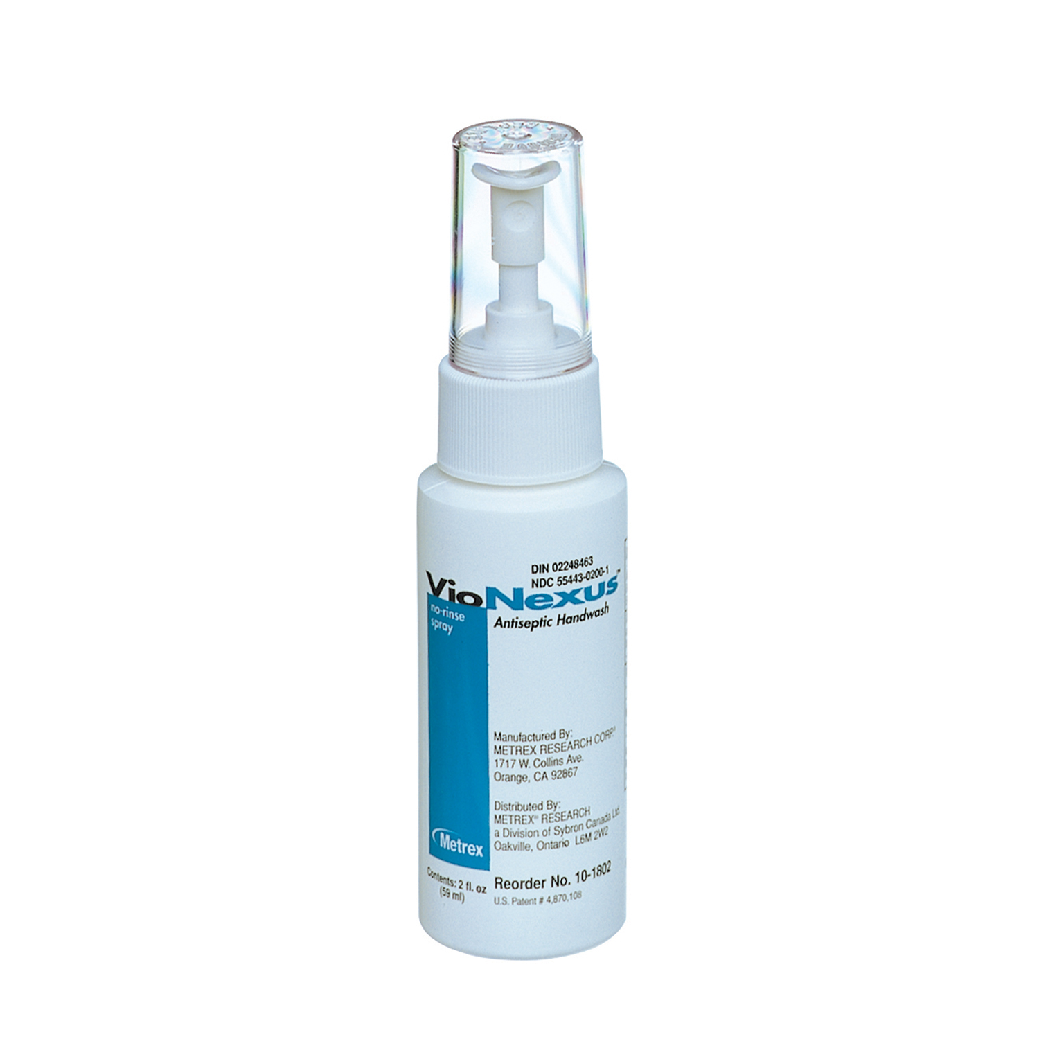 METREX VIONEXUS NO-RINSE SPRAY ANTISEPTIC HANDWASH : 10-1800 EA     $31.37 Stocked