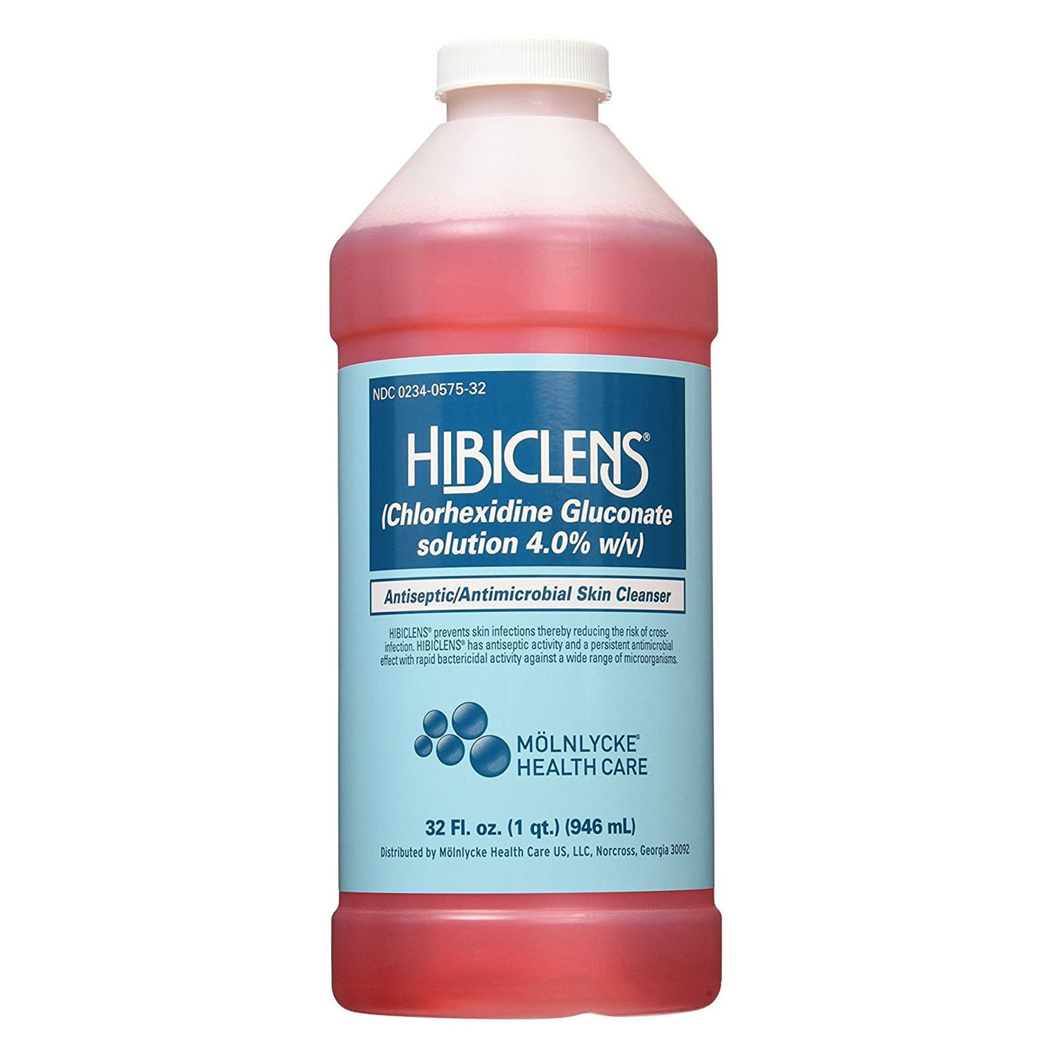 MOLNLYCKE HIBICLENS ANTISEPTIC ANTIMICROBIAL SKIN CLEANSER : 57532 EA $18.06 Stocked