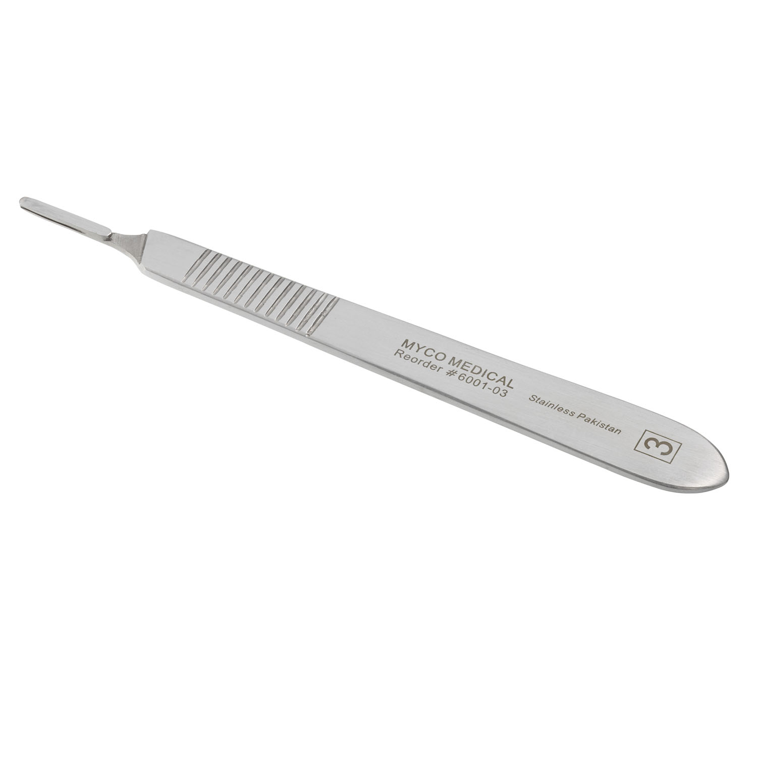 MYCO STAINLESS STEEL BLADE HANDLES : 6001-03 BX   $65.45 Stocked