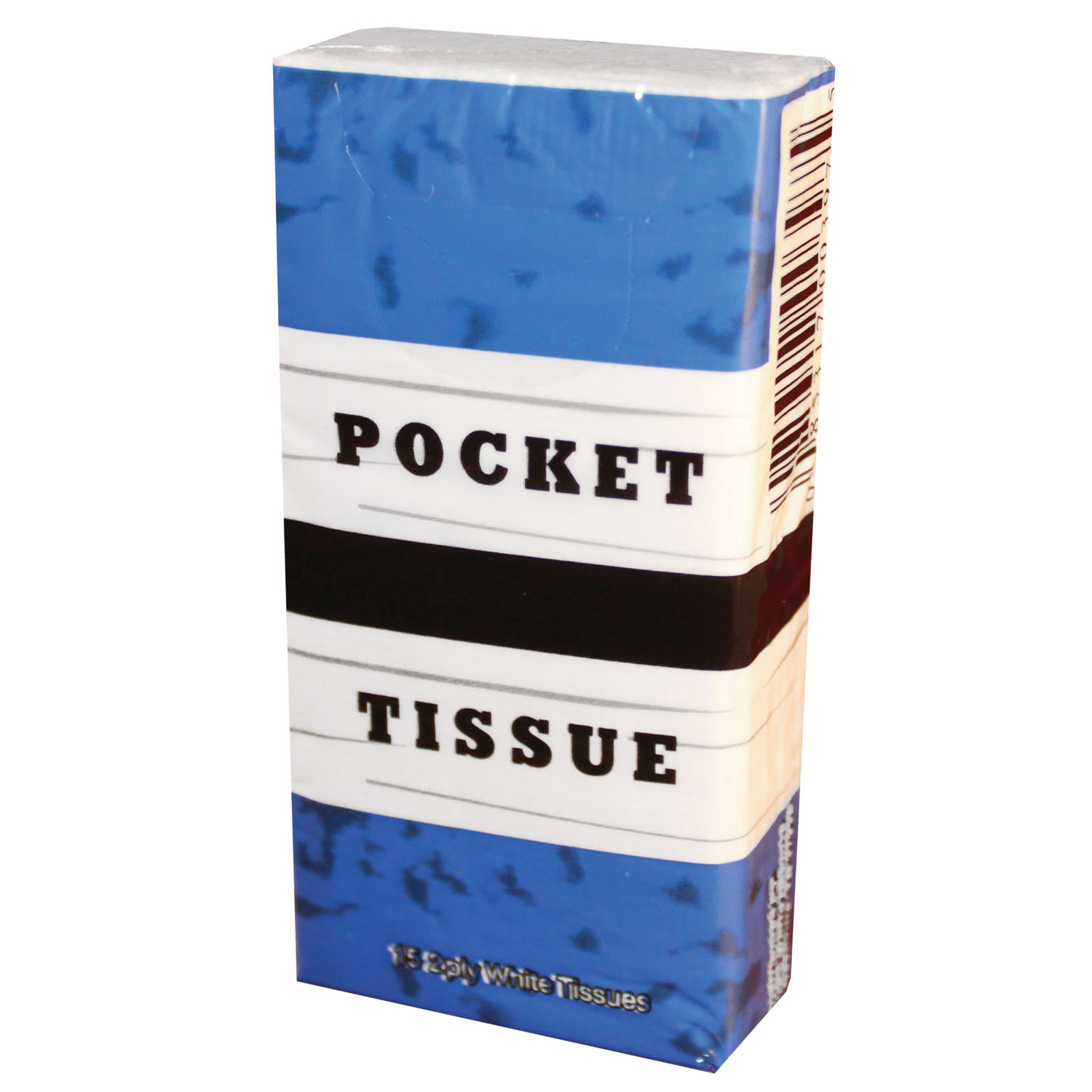 NEW WORLD IMPORTS POCKET TISSUE : TIS15 BG   $2.71 Stocked