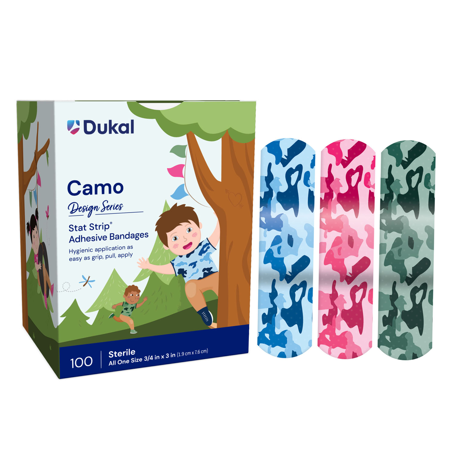 DUKAL CHILDRENâS CHARACTER ADHESIVE BANDAGES : 16700 BX $5.42 Stocked