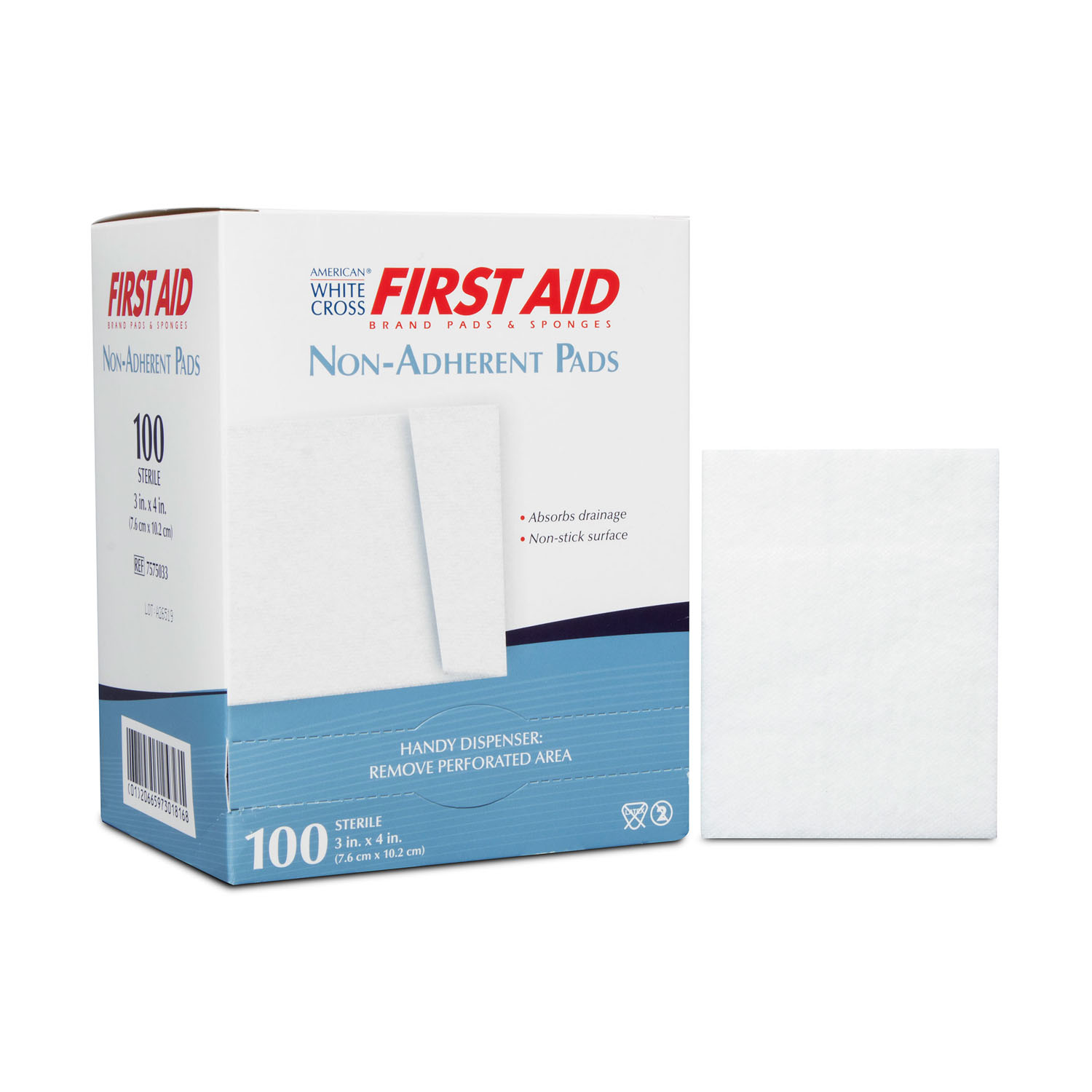 DUKAL NON-ADHERENT STERILE PADS : 7575033 CS $106.29 Stocked