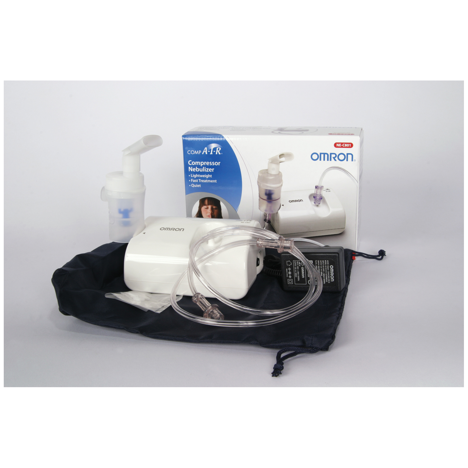 OMRON COMP-AIR XLT COMPRESSOR NEBULIZER : NE-C801 EA                  $29.41 Stocked