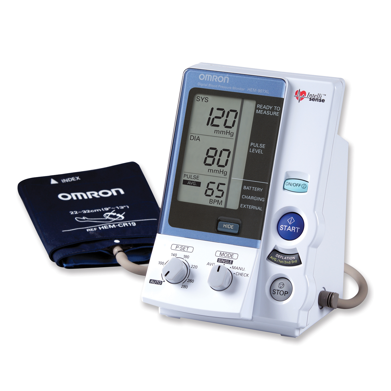 OMRON INTELLISENSE DIGITAL BLOOD PRESSURE MONITOR : HEM-907XL EA      $892.82 Stocked