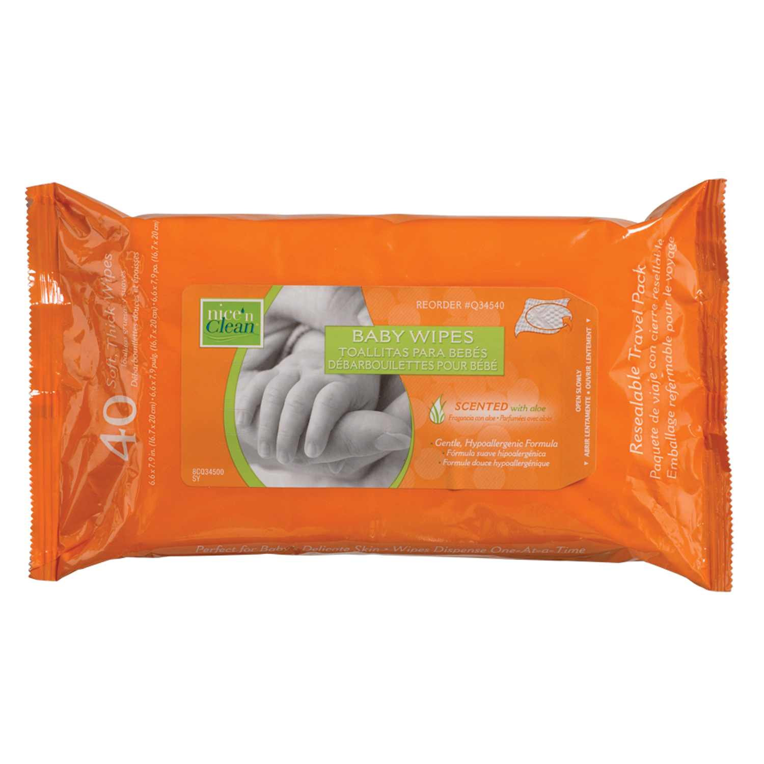 PDI NICE-N-CLEAN BABY WIPES : Q34540 PK     $2.31 Stocked