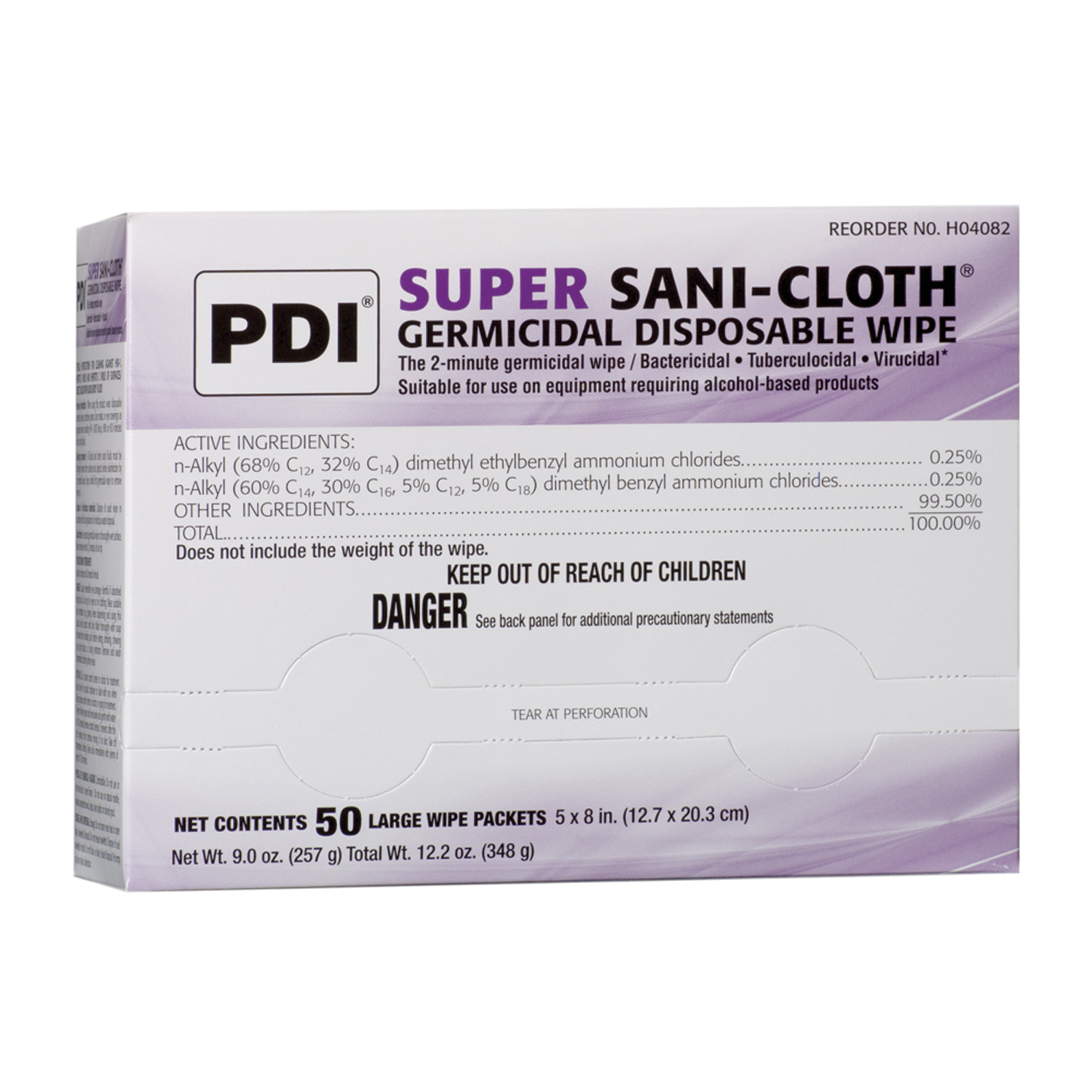 PDI SUPER SANI-CLOTH GERMICIDAL DISPOSABLE WIPE : H04082 BX   $9.91 Stocked