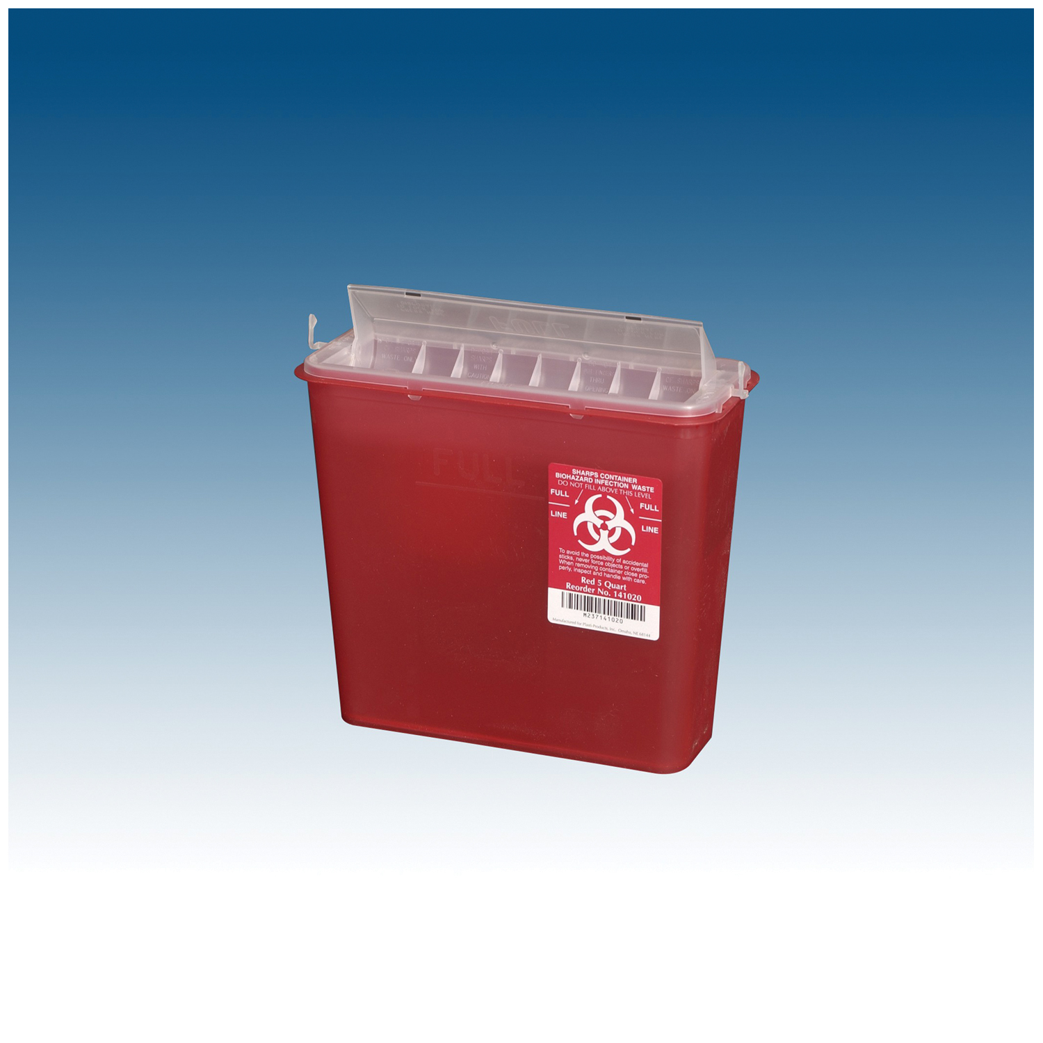 PLASTI WALL MOUNTED SHARPS DISPOSAL SYSTEM : 141020 BX                $55.66 Stocked