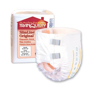 PRINCIPLE BUSINESS TRANQUILITY SLIMLINE DISPOSABLE BRIEFS : 2120 PK                       $7.29 Stocked