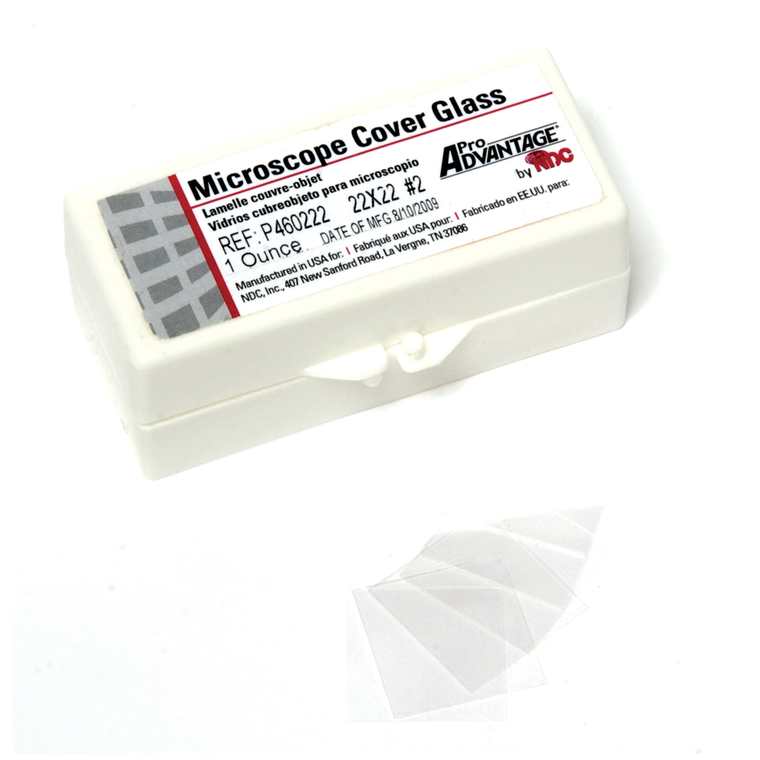 PRO ADVANTAGE MICROSCOPE SLIDES : P460222 BX $36.94 Stocked