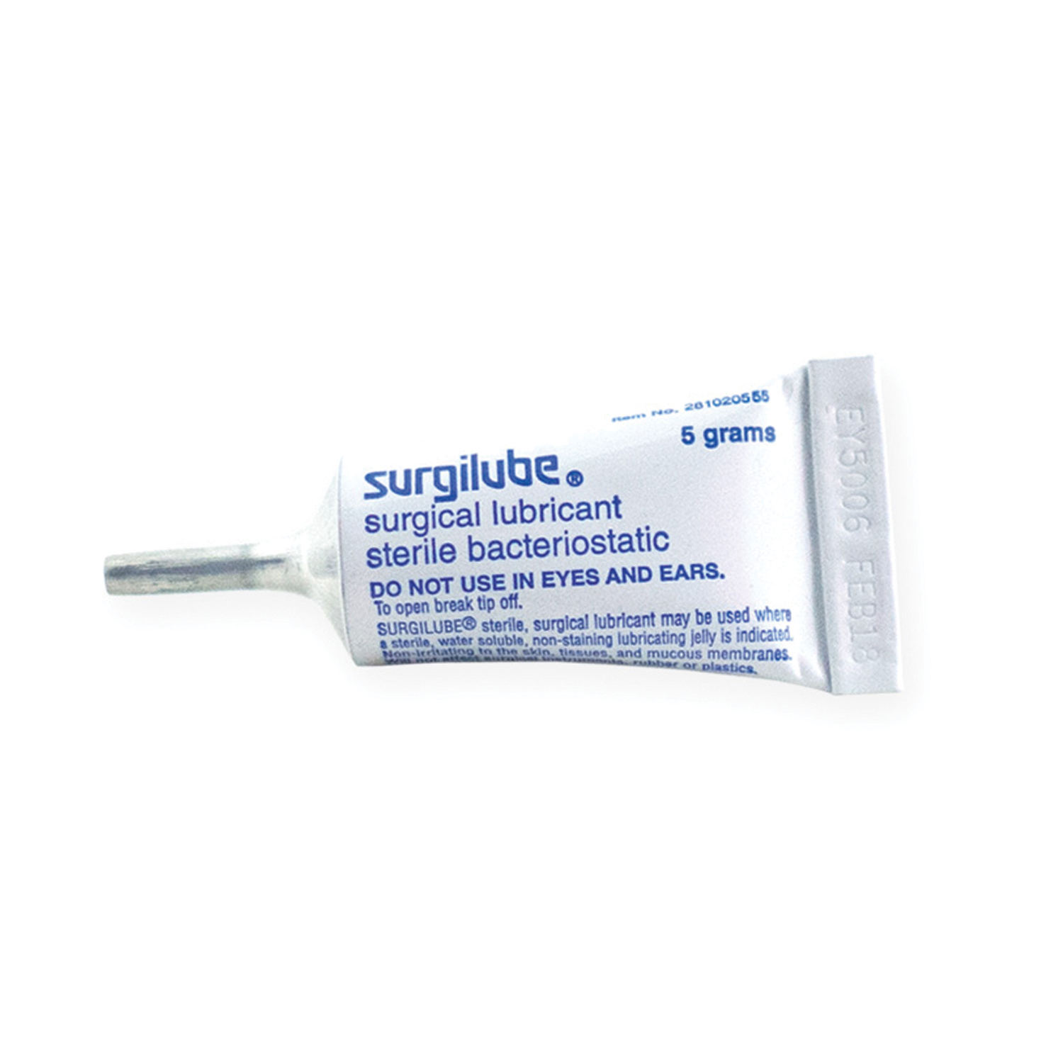 HR SURGILUBE SURGICAL LUBRICANT : 0281-0205-55 BX         $76.02 Stocked