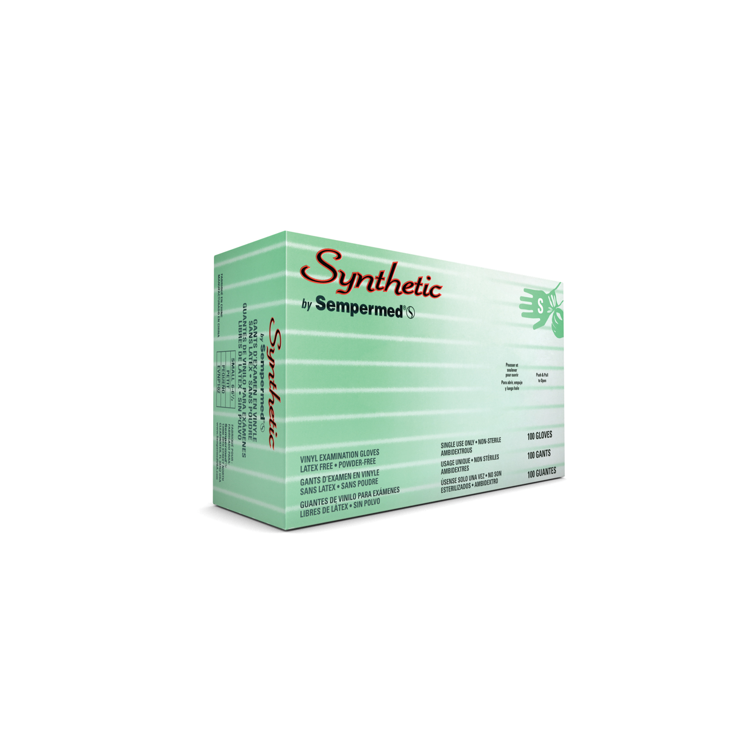 SEMPERMED SYNTHETIC GLOVE : EVNP102 BX    $7.01 Stocked