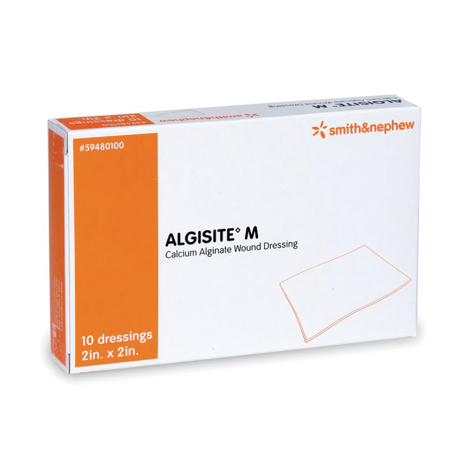 SMITH & NEPHEW ALGISITE M CALCIUM ALGINATE DRESSING : 59480100 CS   $413.12 Stocked