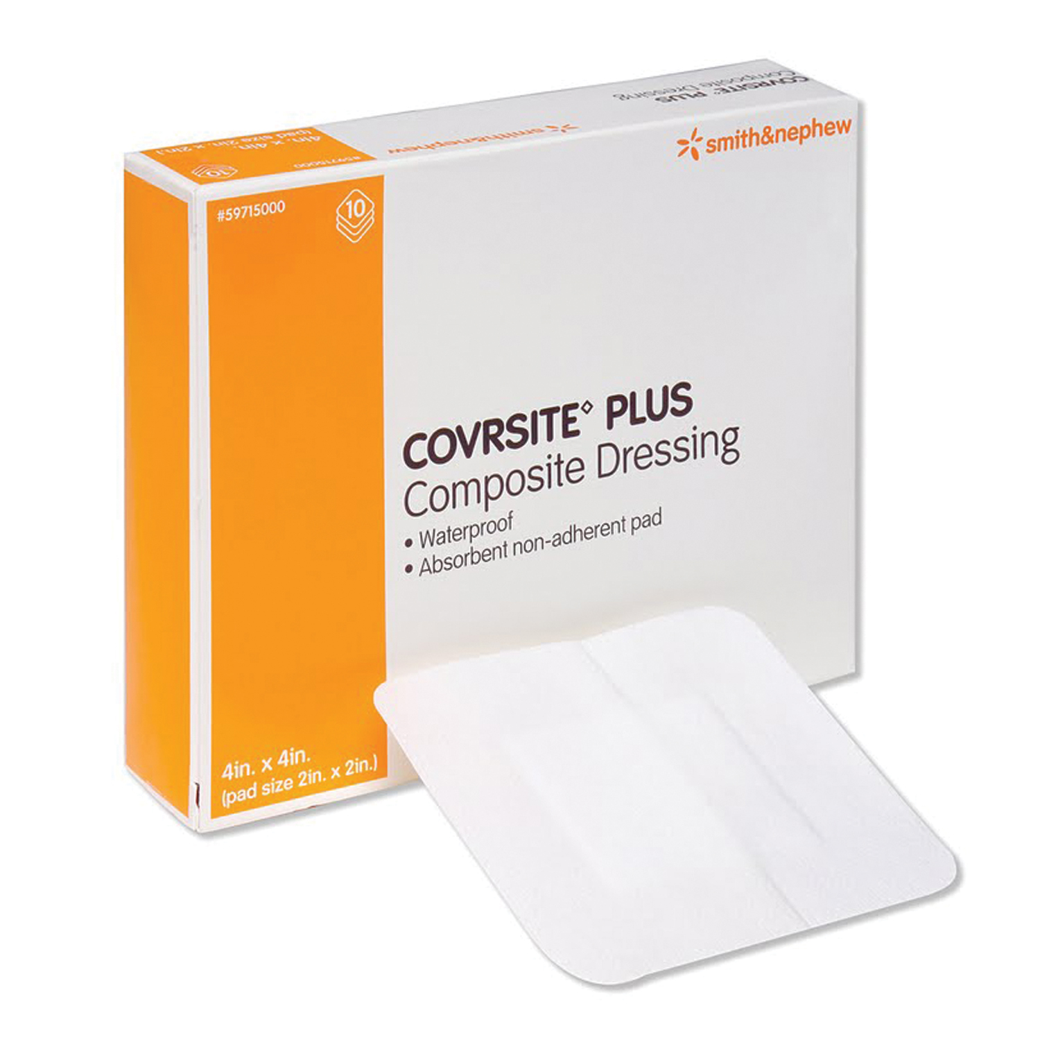 SMITH & NEPHEW COVRSITE PLUS COMPOSITE DRESSING : 59715000 PK                  $22.13 Stocked