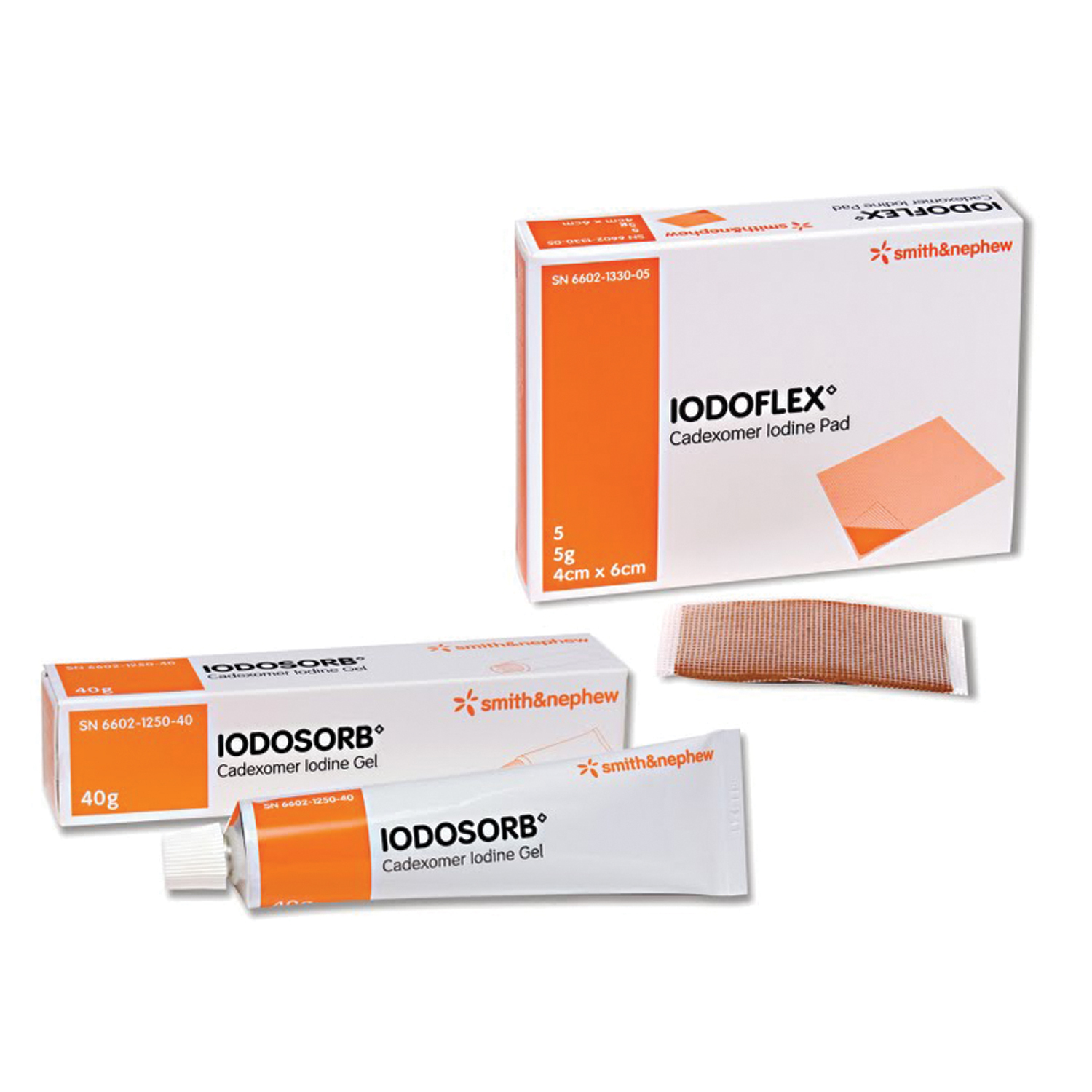 SMITH & NEPHEW IODOFLEX WOUND GEL PADS : 6602134010 CS $907.72 Stocked