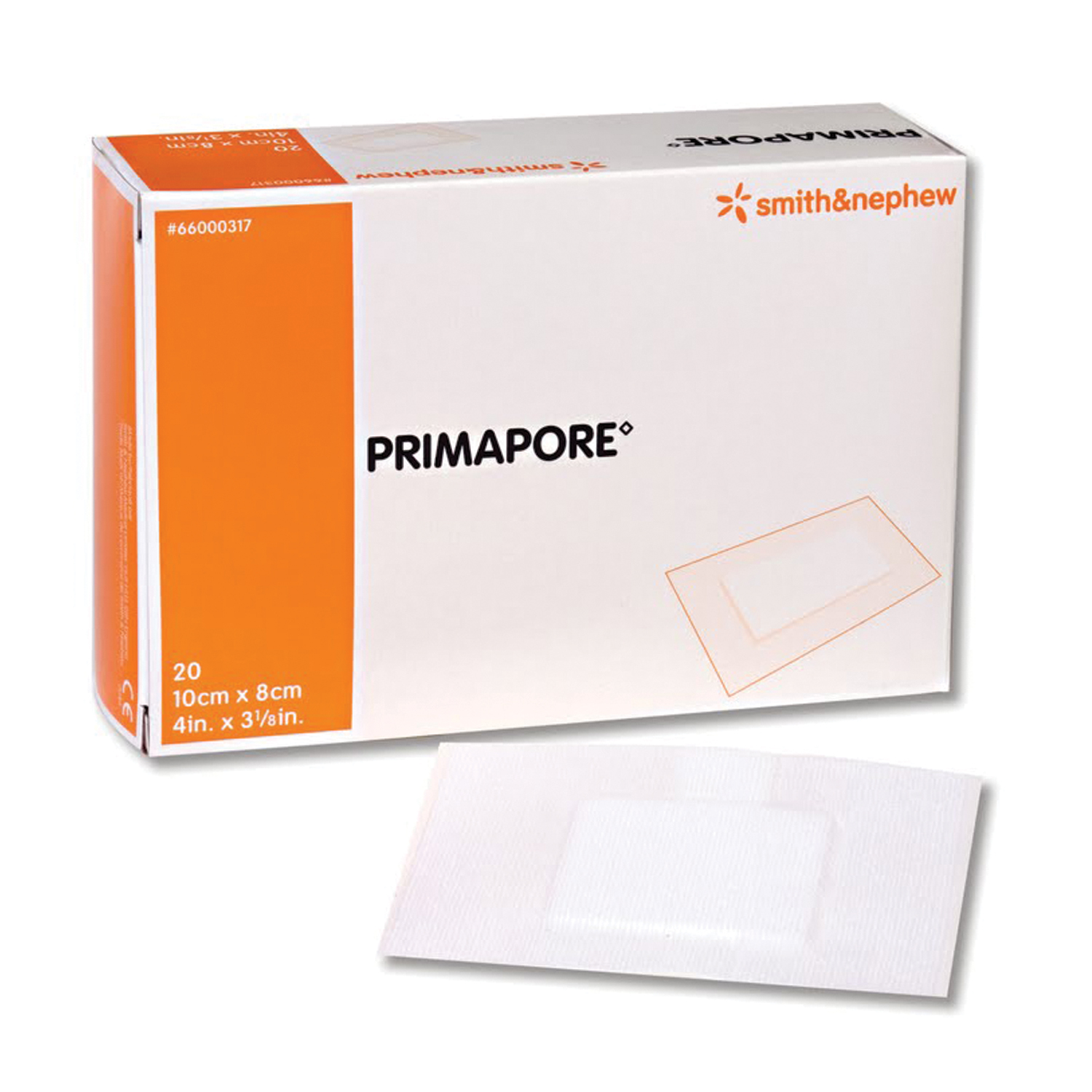 SMITH & NEPHEW PRIMAPORE IV ADHESIVE DRESSINGS : 66000317 PK   $27.32 Stocked