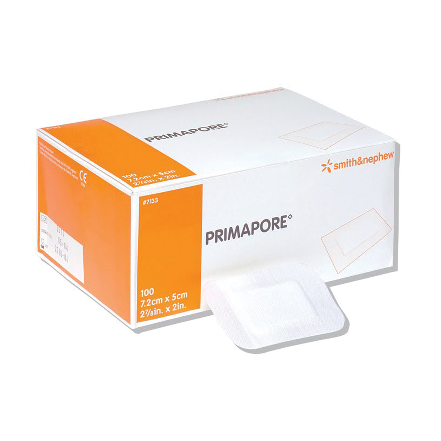 SMITH & NEPHEW PRIMAPORE IV ADHESIVE DRESSINGS : 7133 PKG $41.59 Stocked