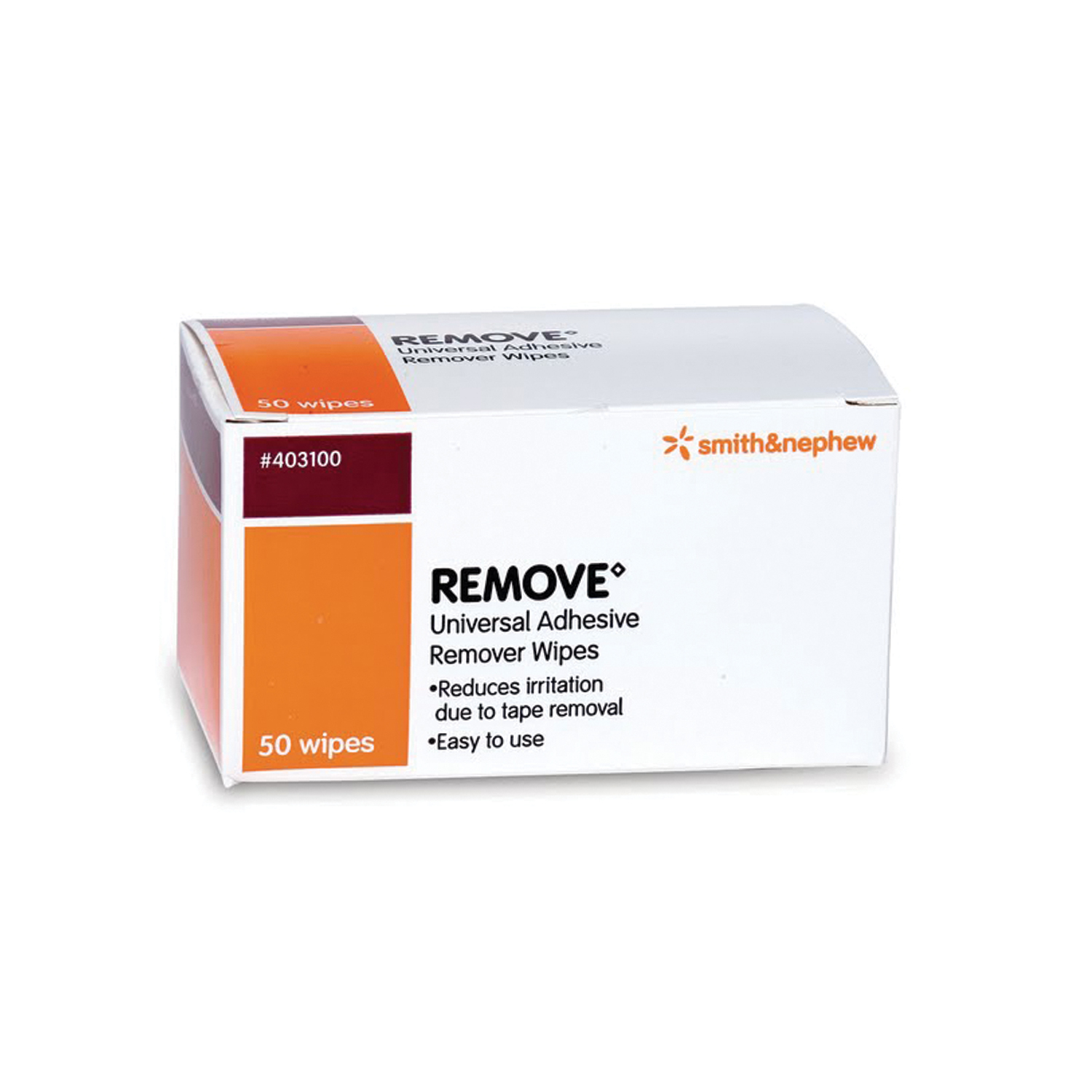 SMITH & NEPHEW REMOVE ADHESIVE REMOVER : 403100 PK                  $14.05 Stocked