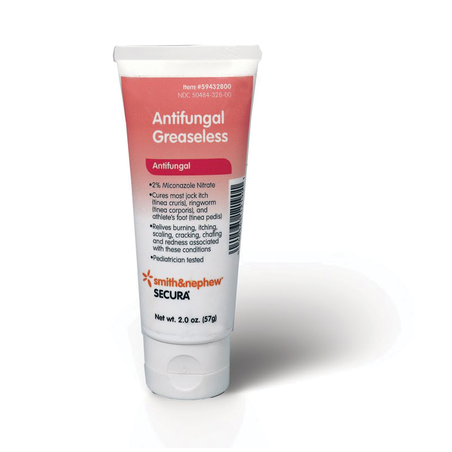 SMITH & NEPHEW SECURA ANTIFUNGAL GREASELESS : 59432800 EA      $8.34 Stocked