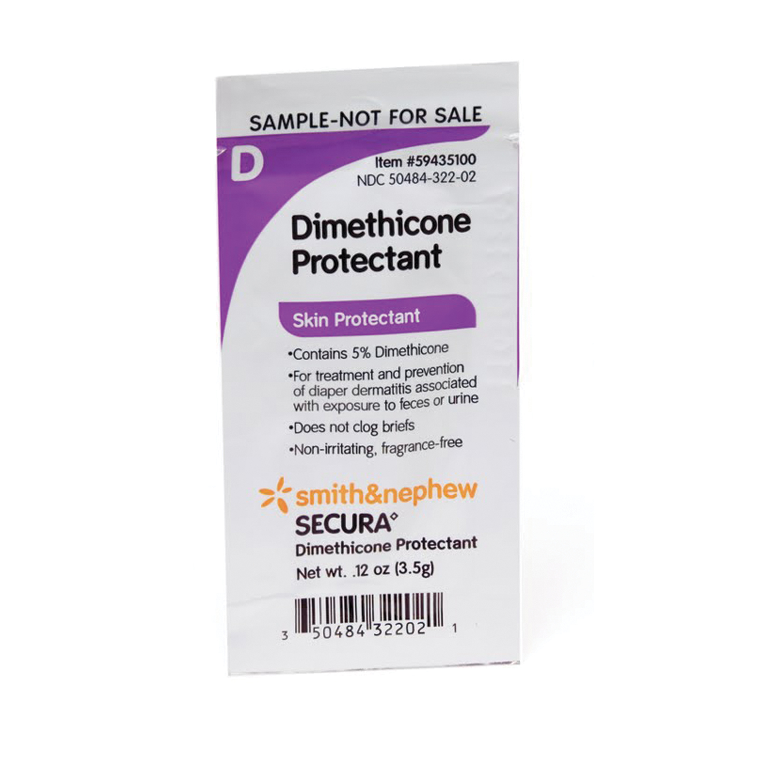 SMITH & NEPHEW SECURA DIMETHICONE PROTECTANT : 59432200 EA               $13.09 Stocked