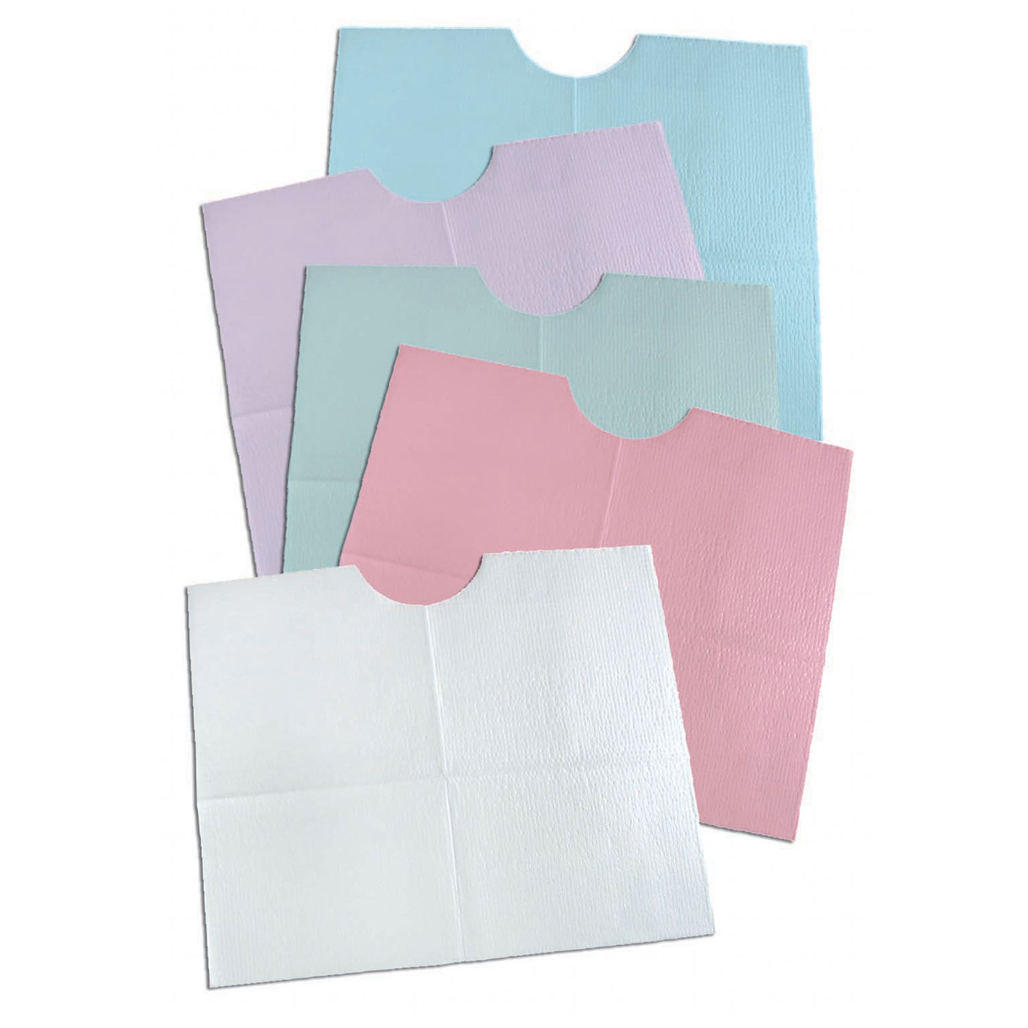 TIDI 3-PLY TISSUE/POLY CONTOUR BIB : 917901 CS                     $52.96 Stocked