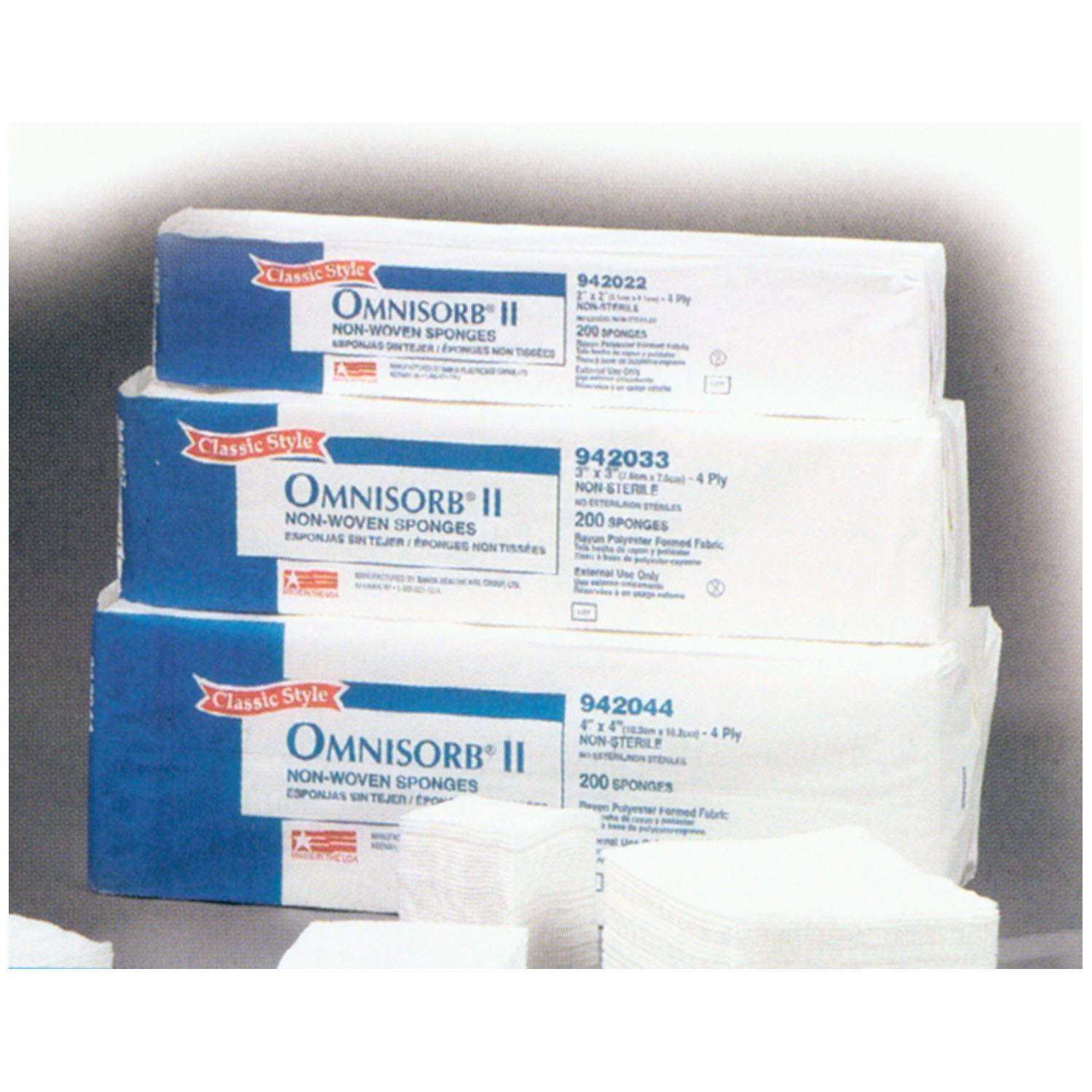 TIDI OMNISORB 4-PLY NON-STERILE NONWOVEN SPONGES : 942033 BG     $9.59 Stocked