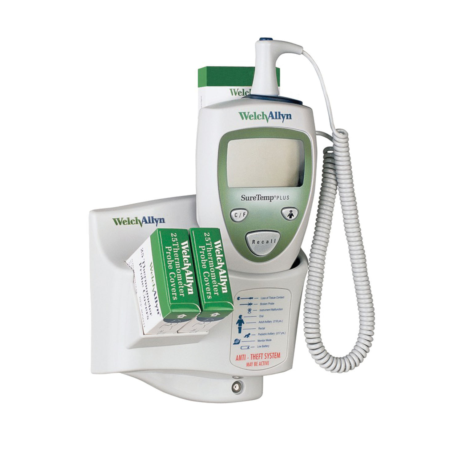 WELCH ALLYN SURETEMP PLUS ELECTRONIC THERMOMETER : 01690-400 EA        $407.13 Stocked