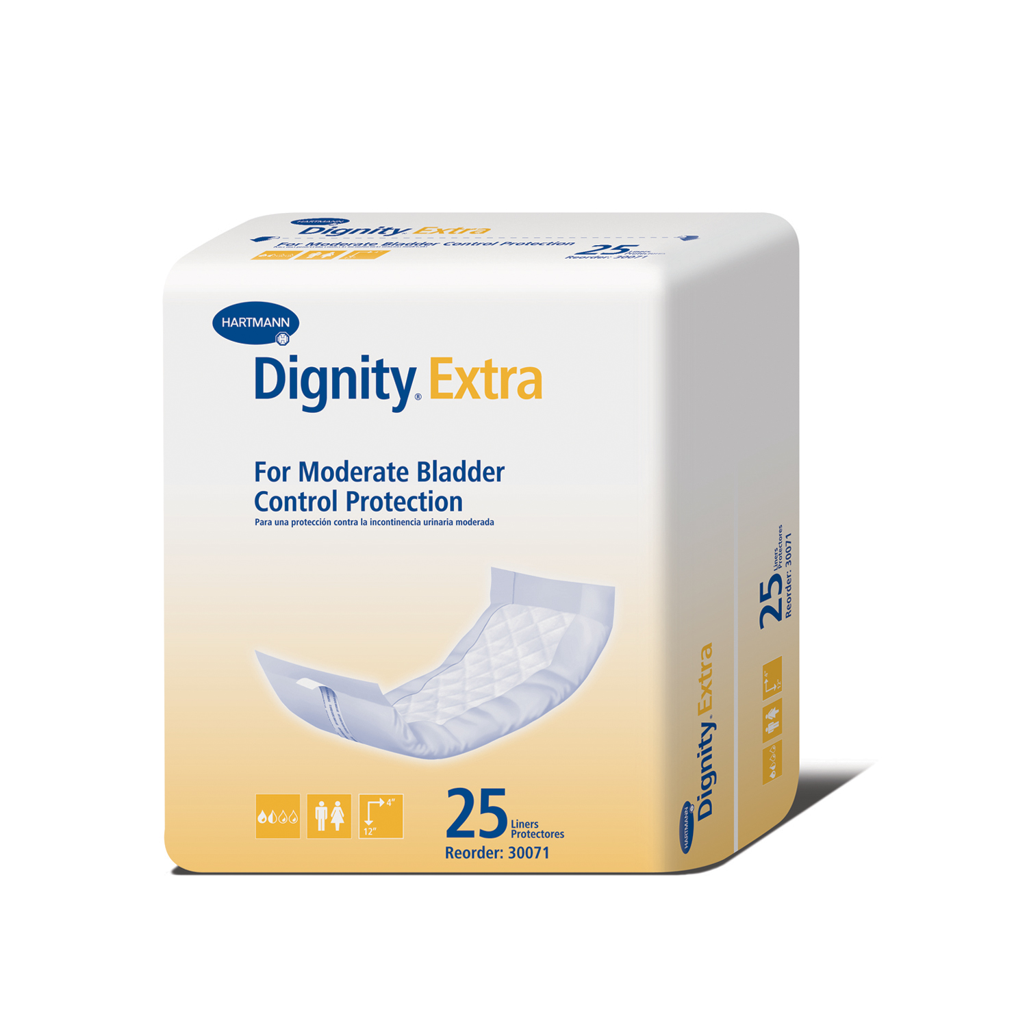 HARTMANN USA DIGNITY DISPOSABLE INSERTS : 30071 BG       $9.13 Stocked