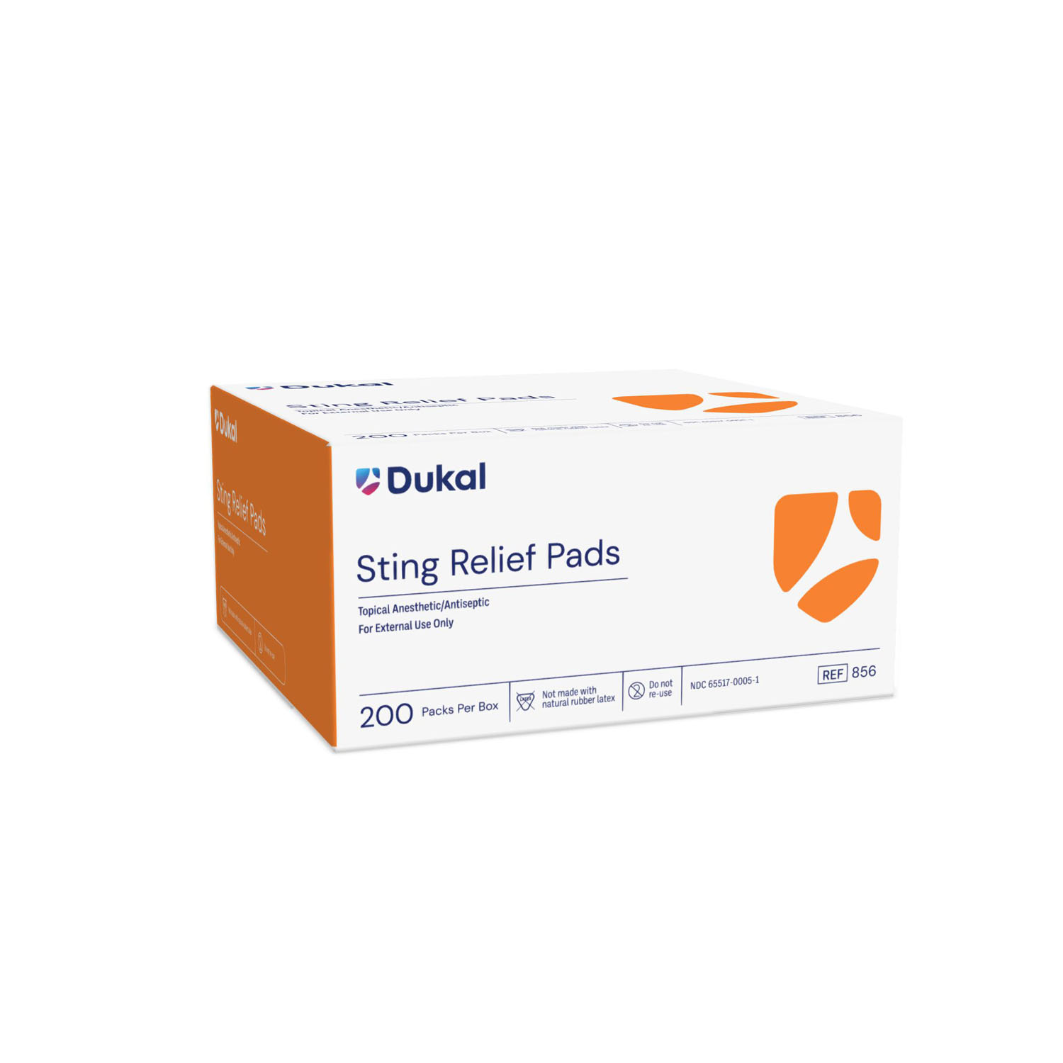 DUKAL STING RELIEF PAD : 856 BX        $4.83 Stocked